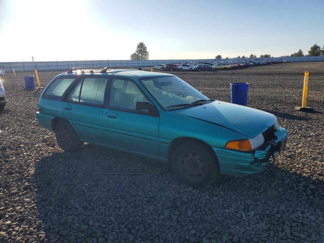 1995 Ford Escort Lx Turquoise vin: 3FASP15J8SR119709
