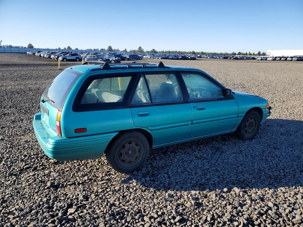 1995 Ford Escort Lx Turquoise vin: 3FASP15J8SR119709