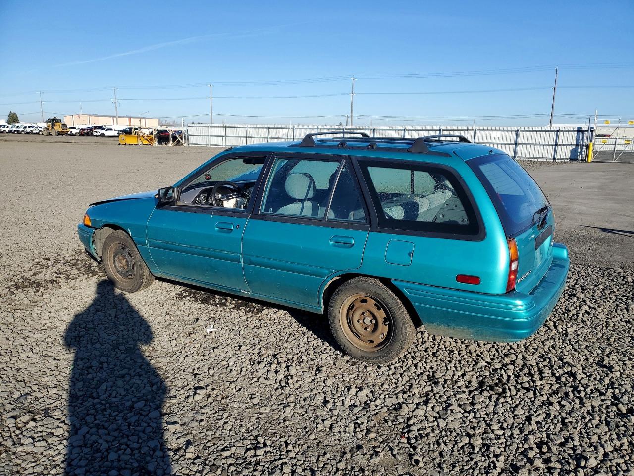 1995 Ford Escort Lx Turquoise vin: 3FASP15J8SR119709