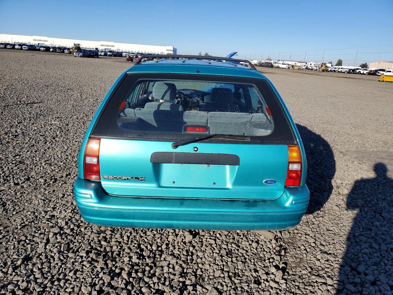 1995 Ford Escort Lx Turquoise vin: 3FASP15J8SR119709