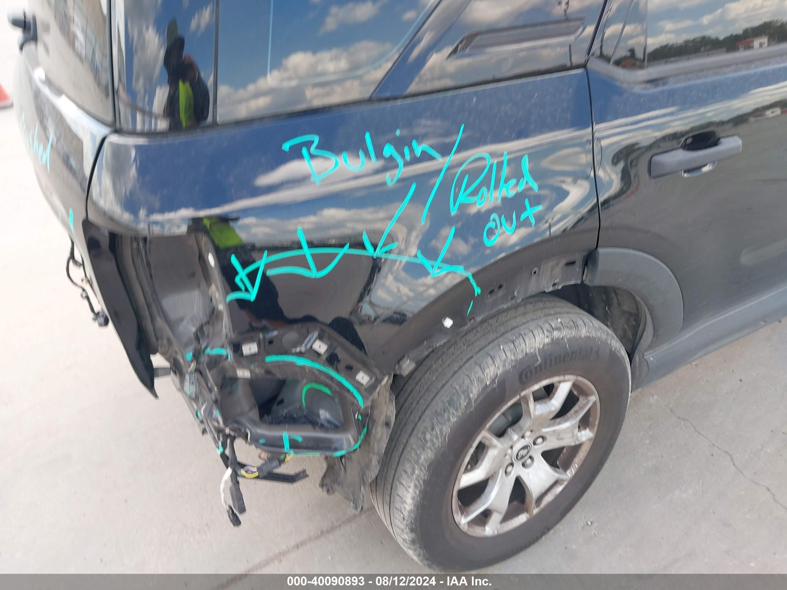 2022 Ford Bronco Sport   Black vin: 3FMCR9A60NRD21176