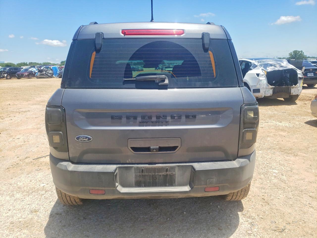 2021 Ford Bronco Sport Gray vin: 3FMCR9A66MRA34357