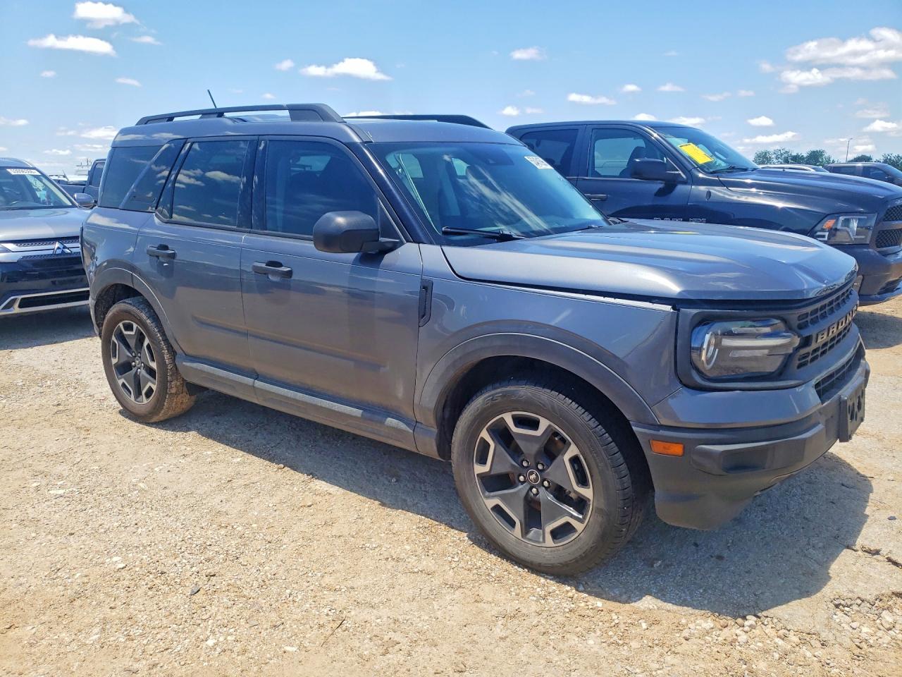 2021 Ford Bronco Sport Gray vin: 3FMCR9A66MRA34357