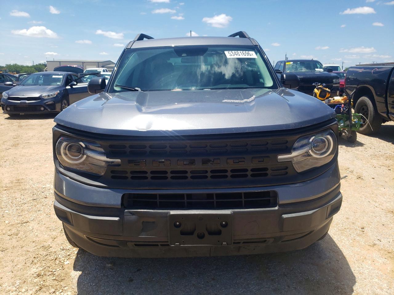 2021 Ford Bronco Sport Gray vin: 3FMCR9A66MRA34357