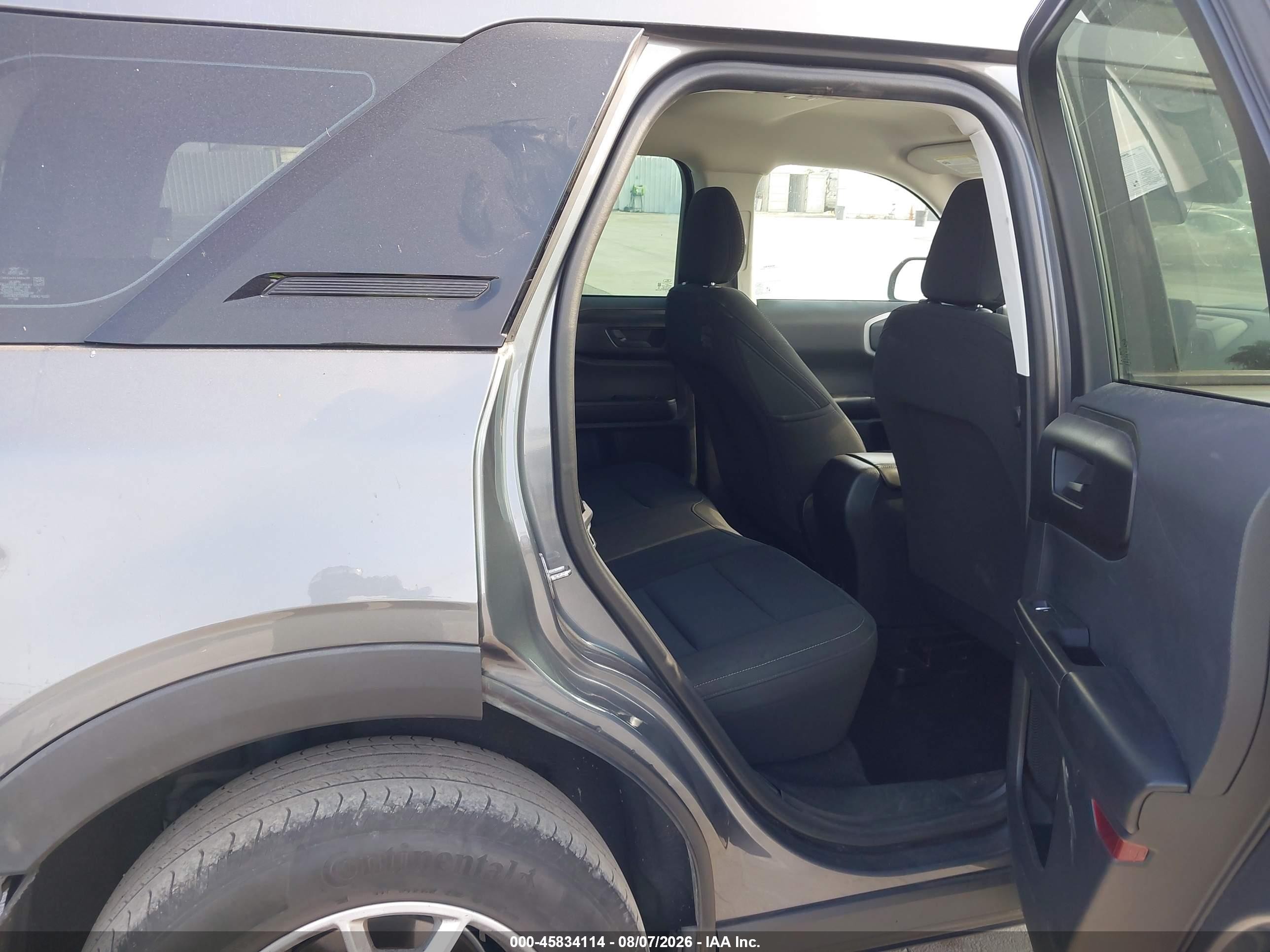 2022 Ford Bronco Sport Gray vin: 3FMCR9A67NRD61318