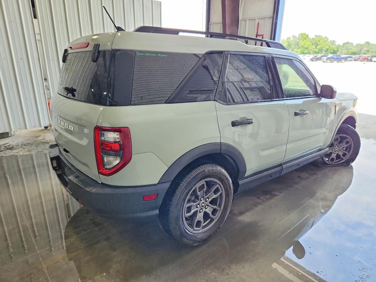 2021 Ford Bronco Sport Big Bend Серый vin: 3FMCR9B60MRA59365