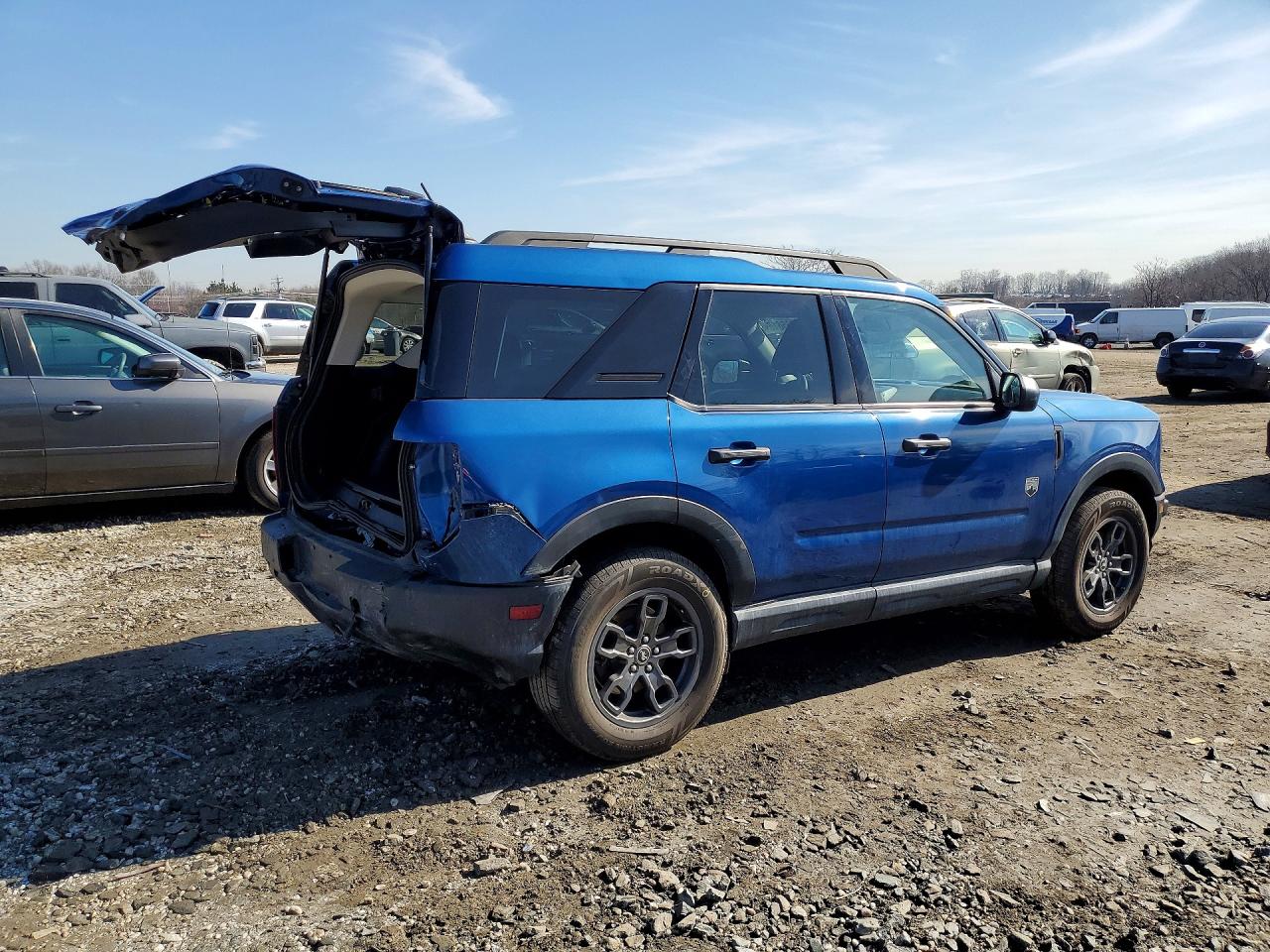 2023 Ford Bronco Sport Big Bend Blue vin: 3FMCR9B61PRD43432