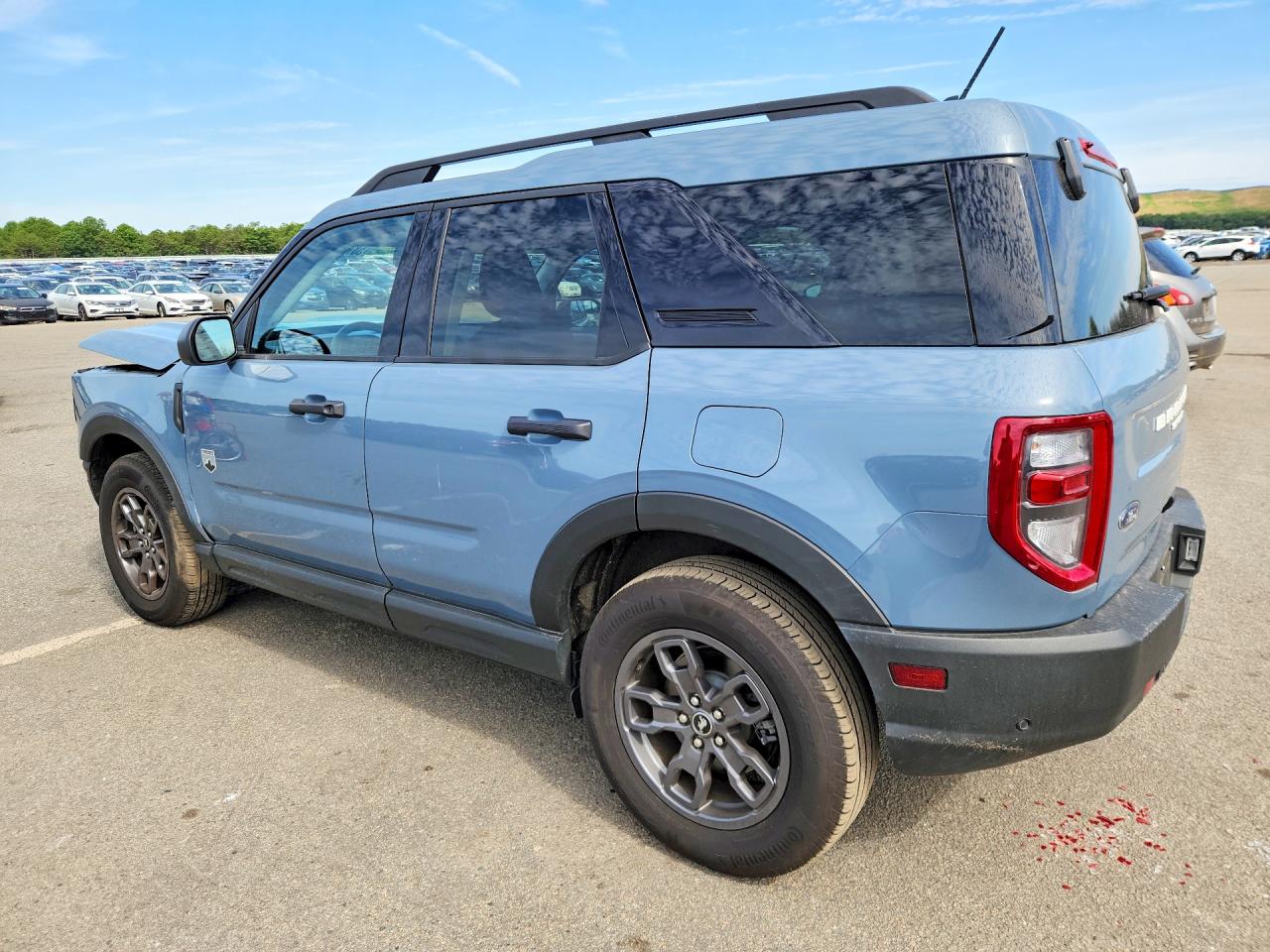 2024 Ford Bronco Sport Big Bend Синий vin: 3FMCR9B62RRF66047