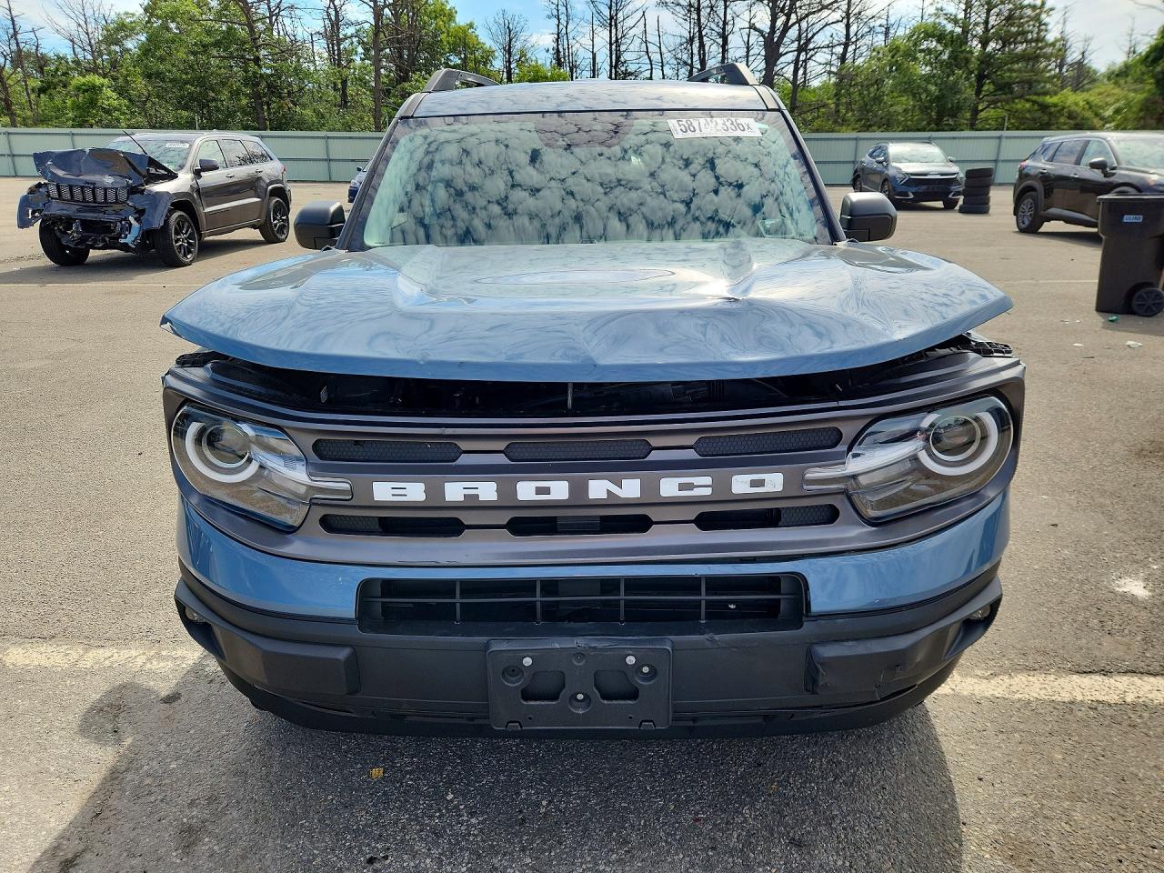 2024 Ford Bronco Sport Big Bend Синий vin: 3FMCR9B62RRF66047