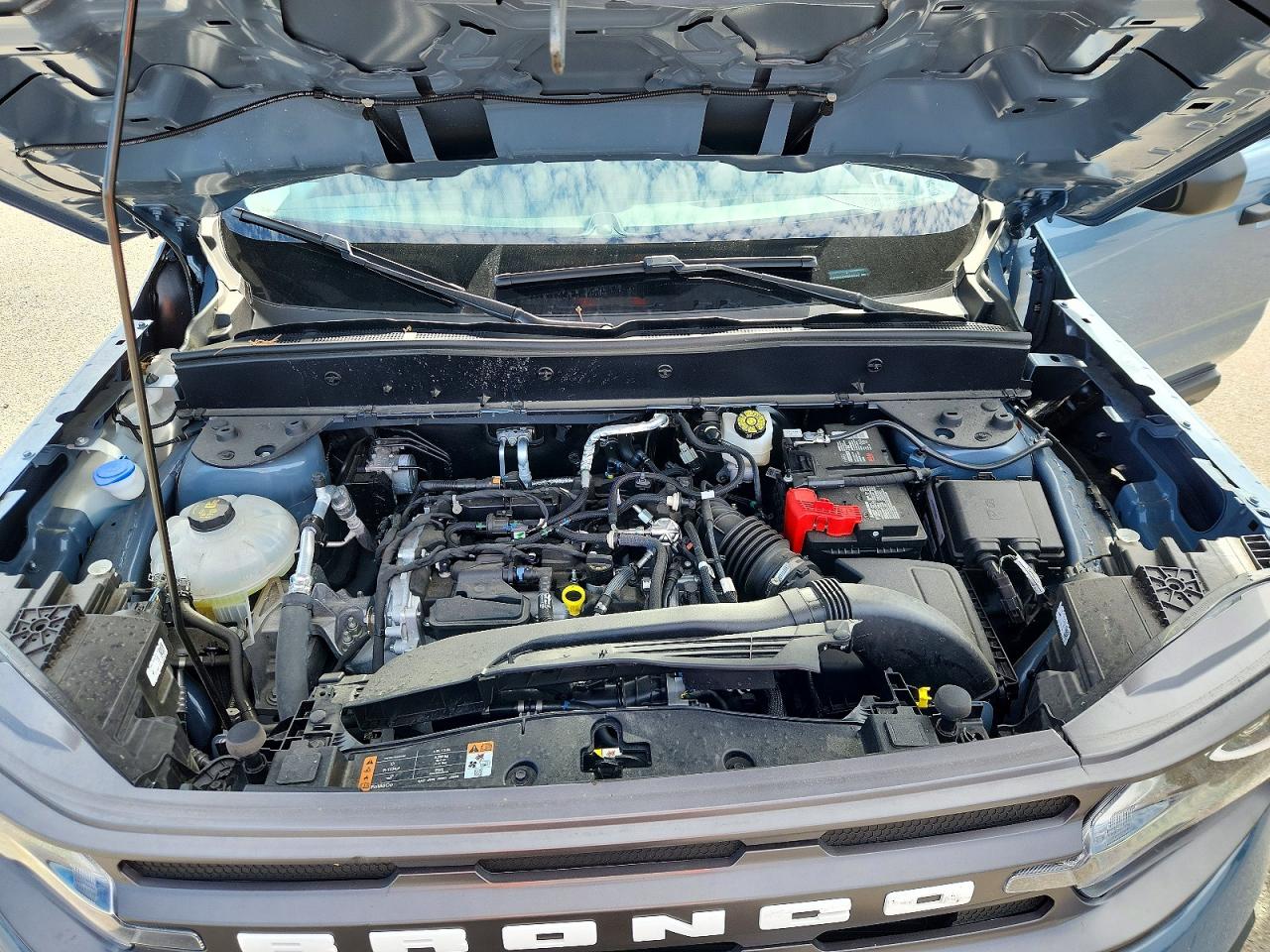 2024 Ford Bronco Sport Big Bend Синий vin: 3FMCR9B62RRF66047