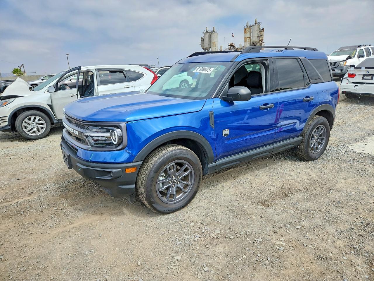 2024 Ford Bronco Sport Big Bend Blue vin: 3FMCR9B64RRE46282