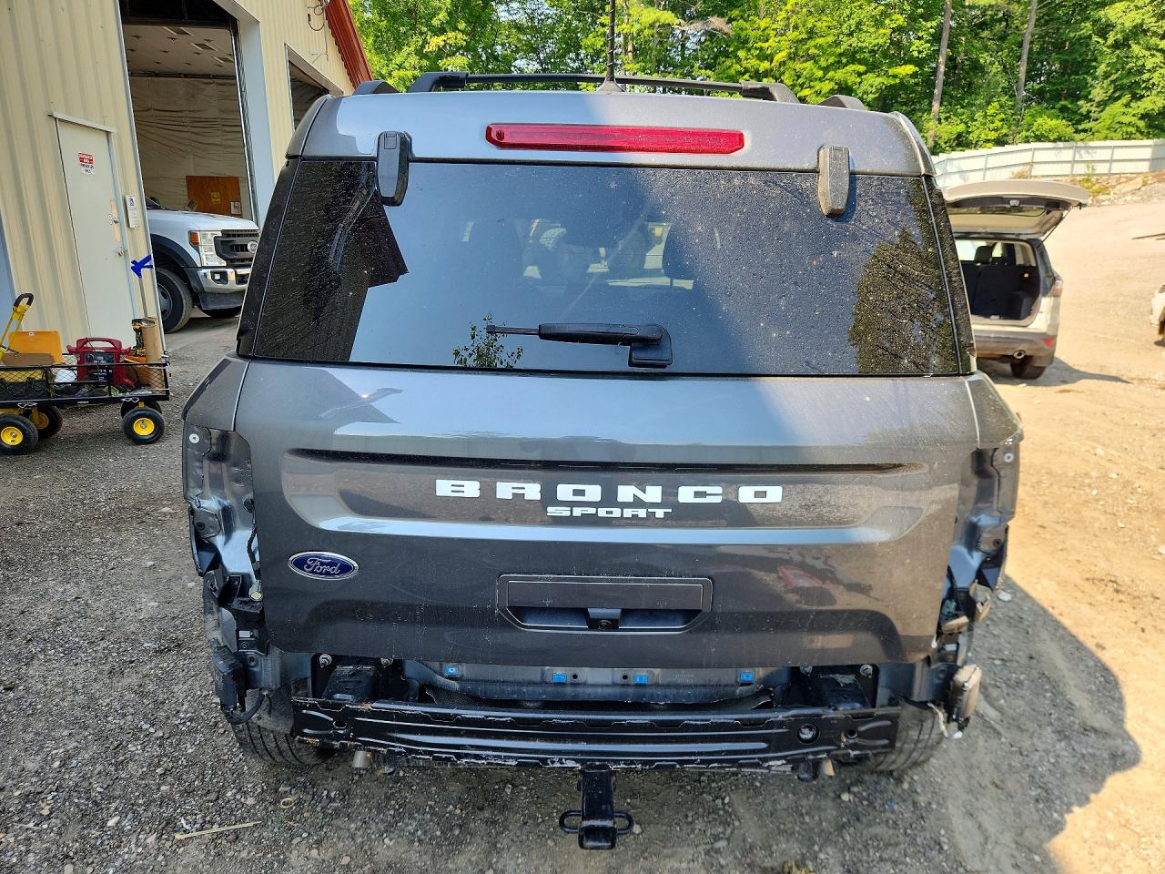 2024 Ford Bronco Sport Big Bend Gray vin: 3FMCR9B64RRF74036