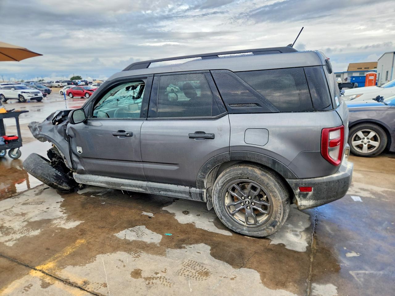 2021 Ford Bronco Sport Big Bend Gray vin: 3FMCR9B65MRB01576