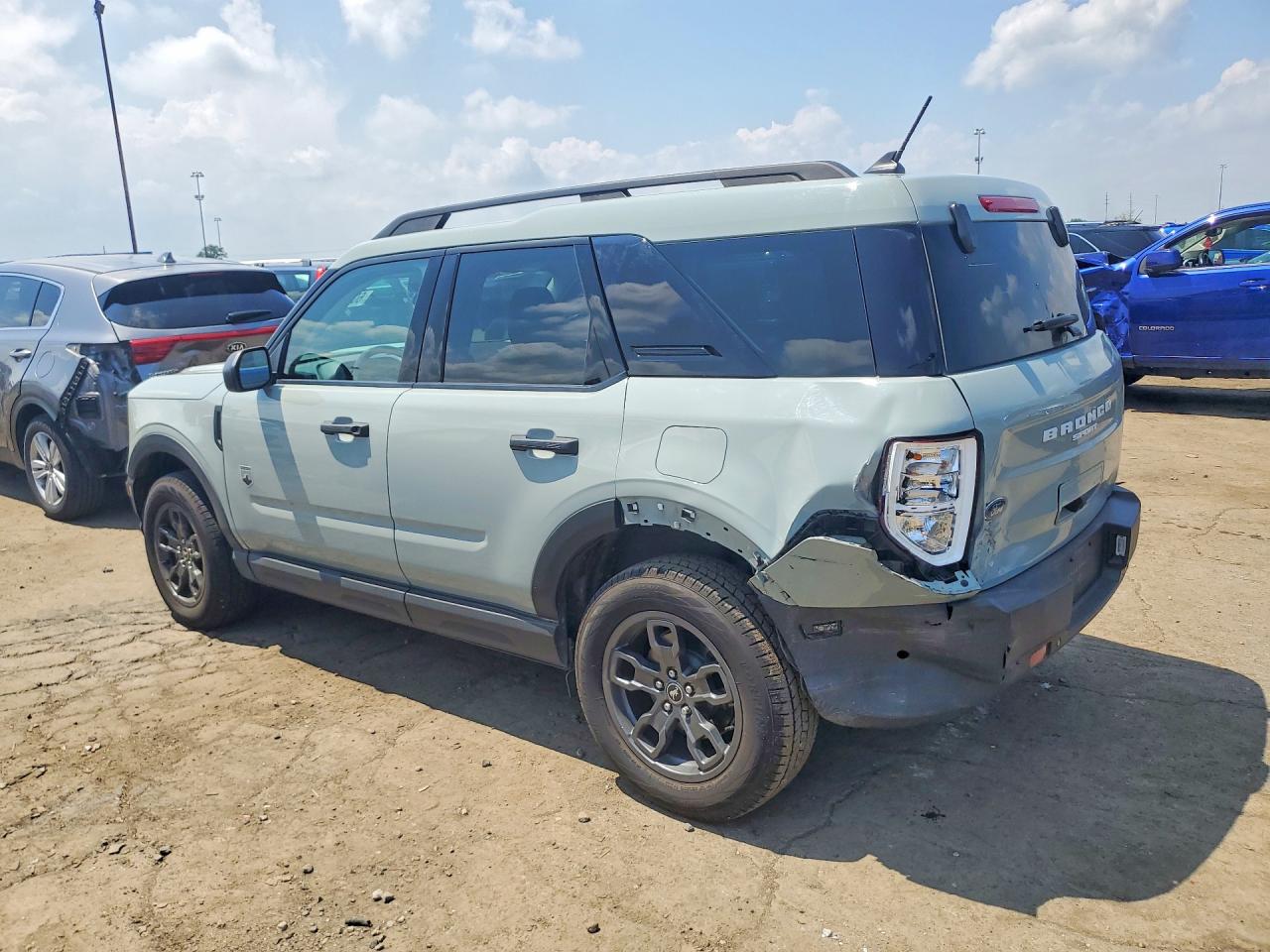 2023 Ford Bronco Sport Big Bend Gray vin: 3FMCR9B65PRD57317