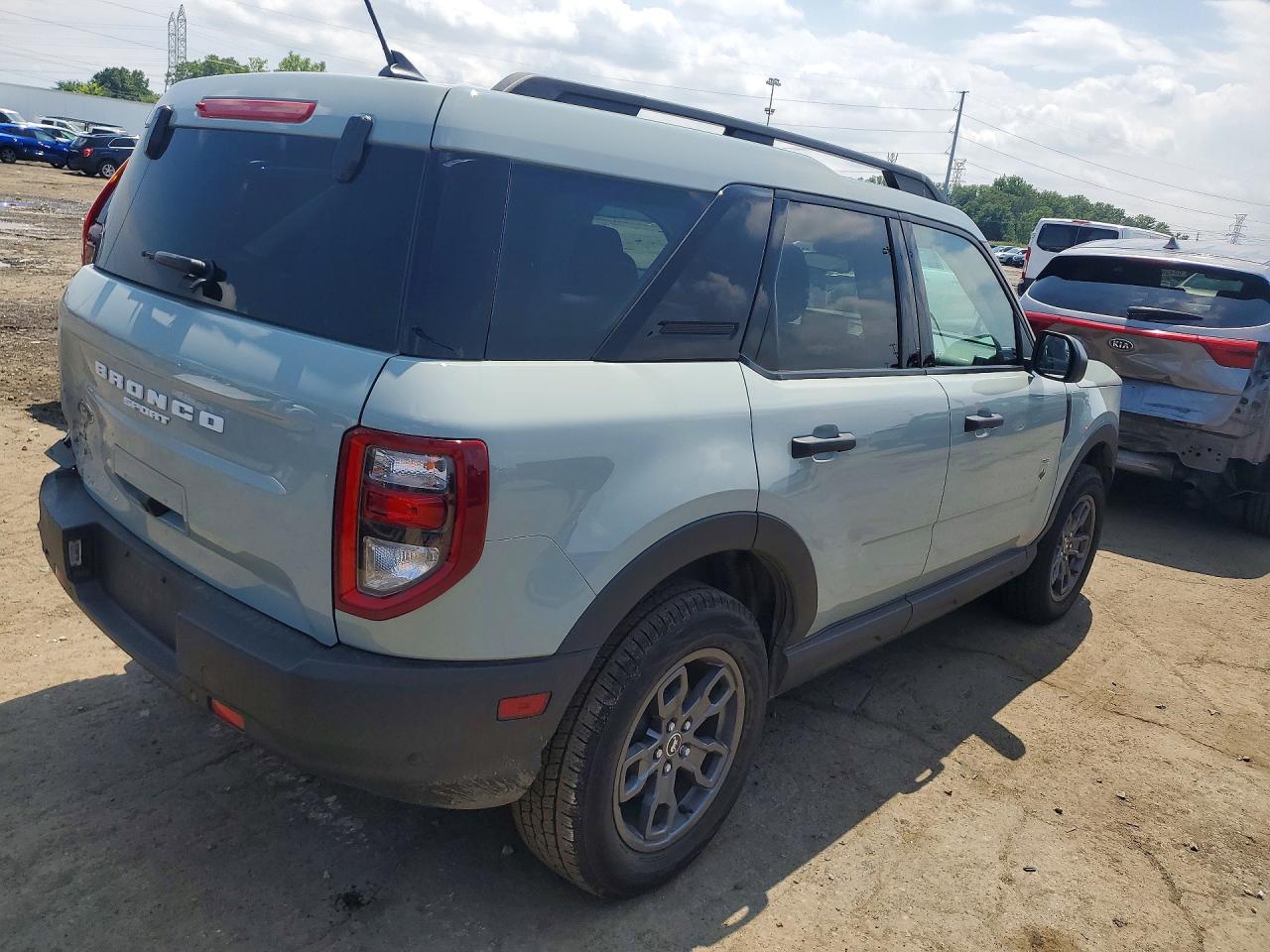 2023 Ford Bronco Sport Big Bend Gray vin: 3FMCR9B65PRD57317