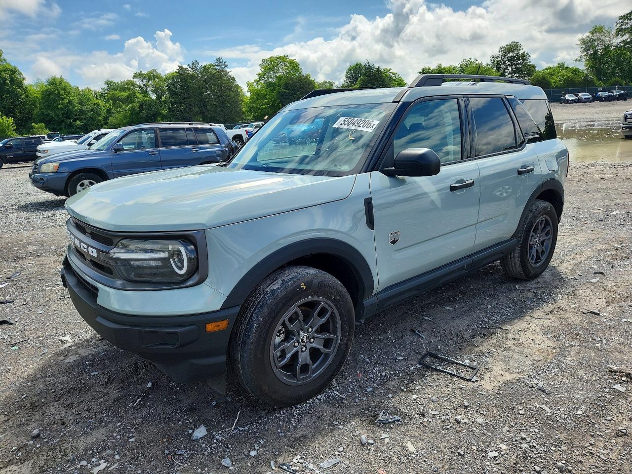 2023 Ford Bronco Sport Big Bend Gray vin: 3FMCR9B65PRD64056