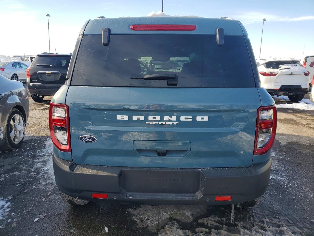 2023 Ford Bronco Sport Big Bend Синий vin: 3FMCR9B65PRD81973
