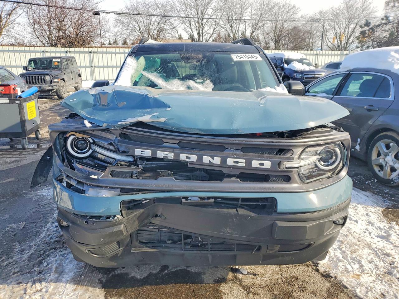 2023 Ford Bronco Sport Big Bend Синий vin: 3FMCR9B65PRD81973