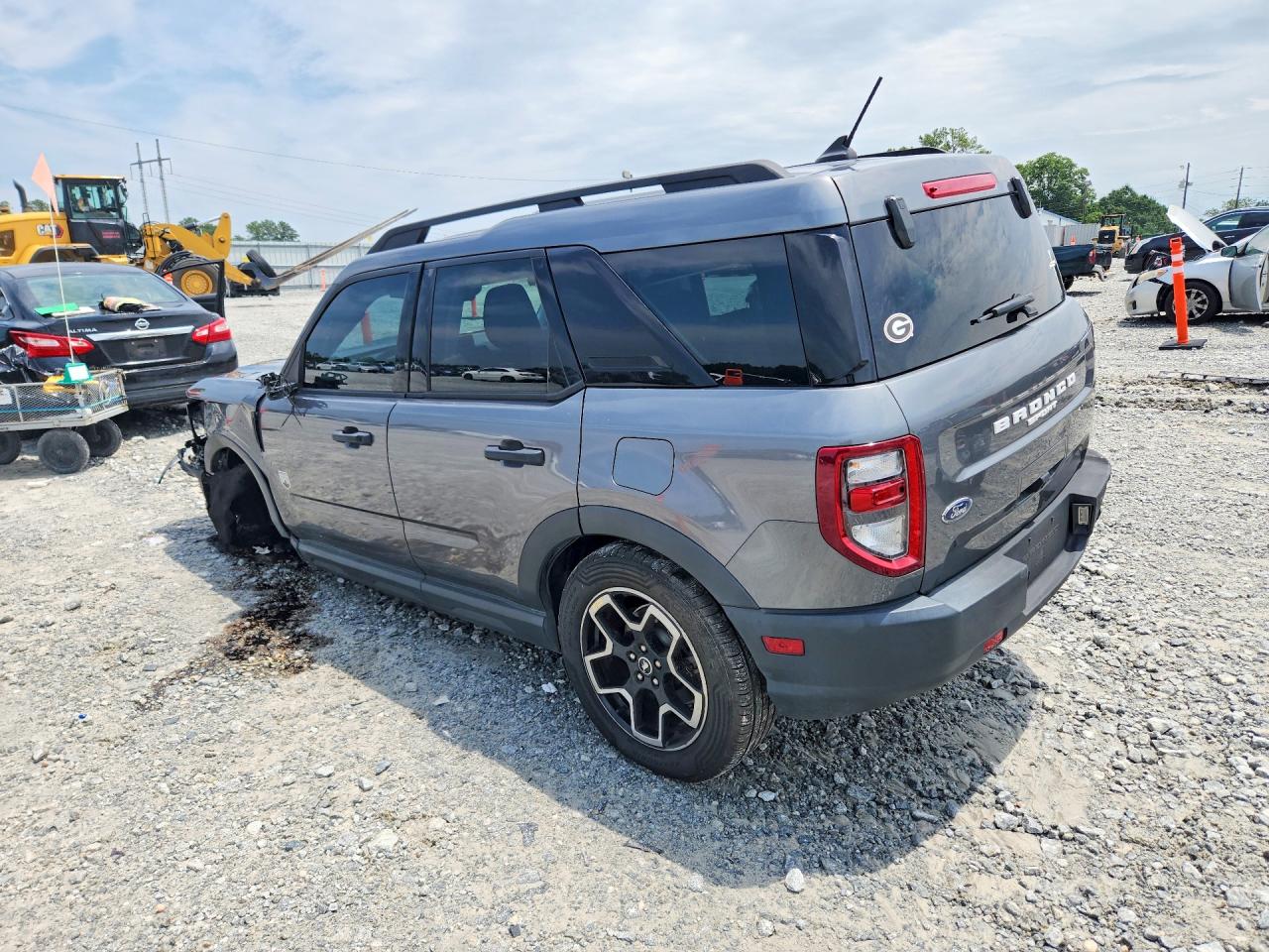 2021 Ford Bronco Sport Big Bend Gray vin: 3FMCR9B67MRA79483