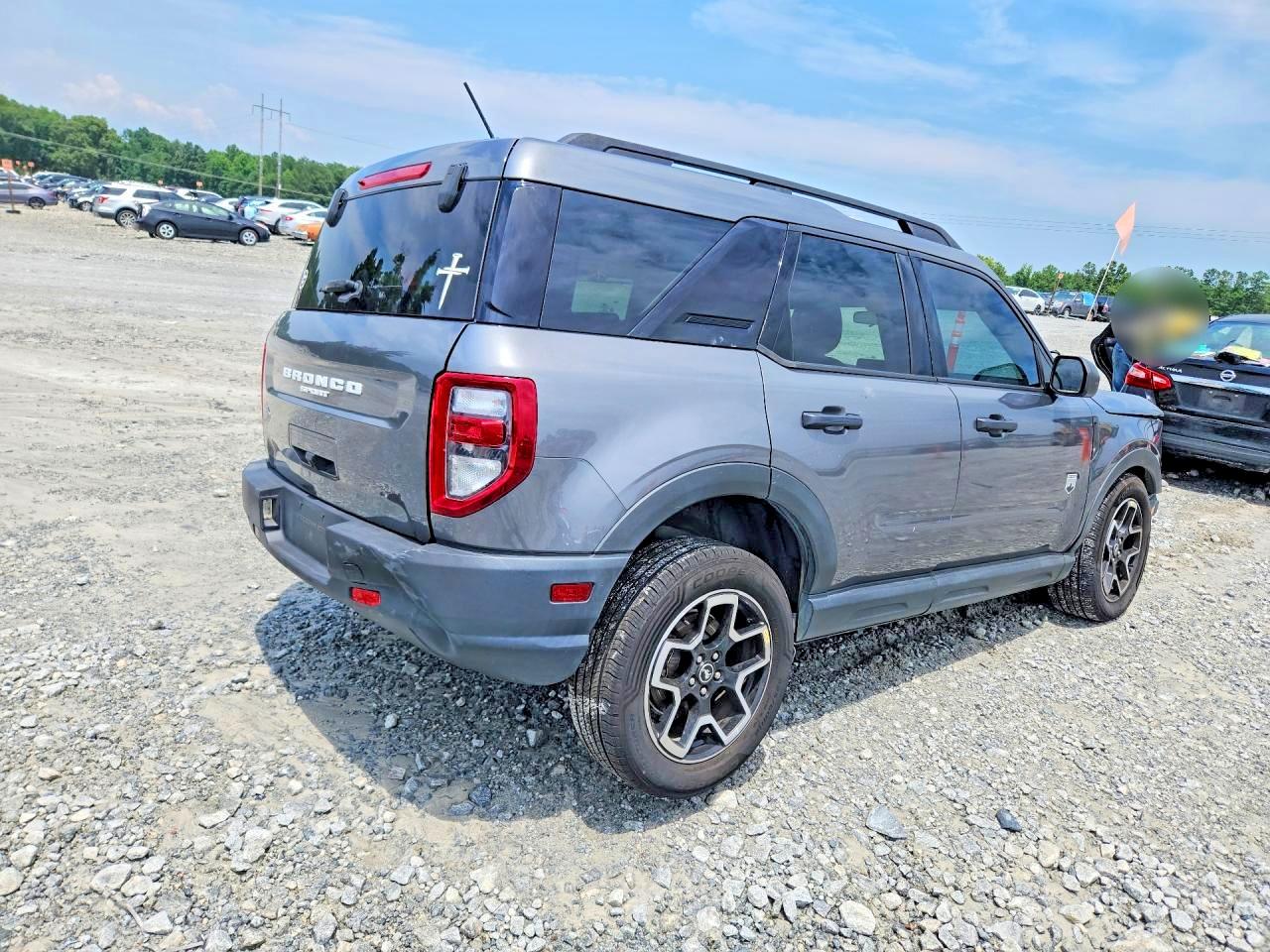 2021 Ford Bronco Sport Big Bend Gray vin: 3FMCR9B67MRA79483