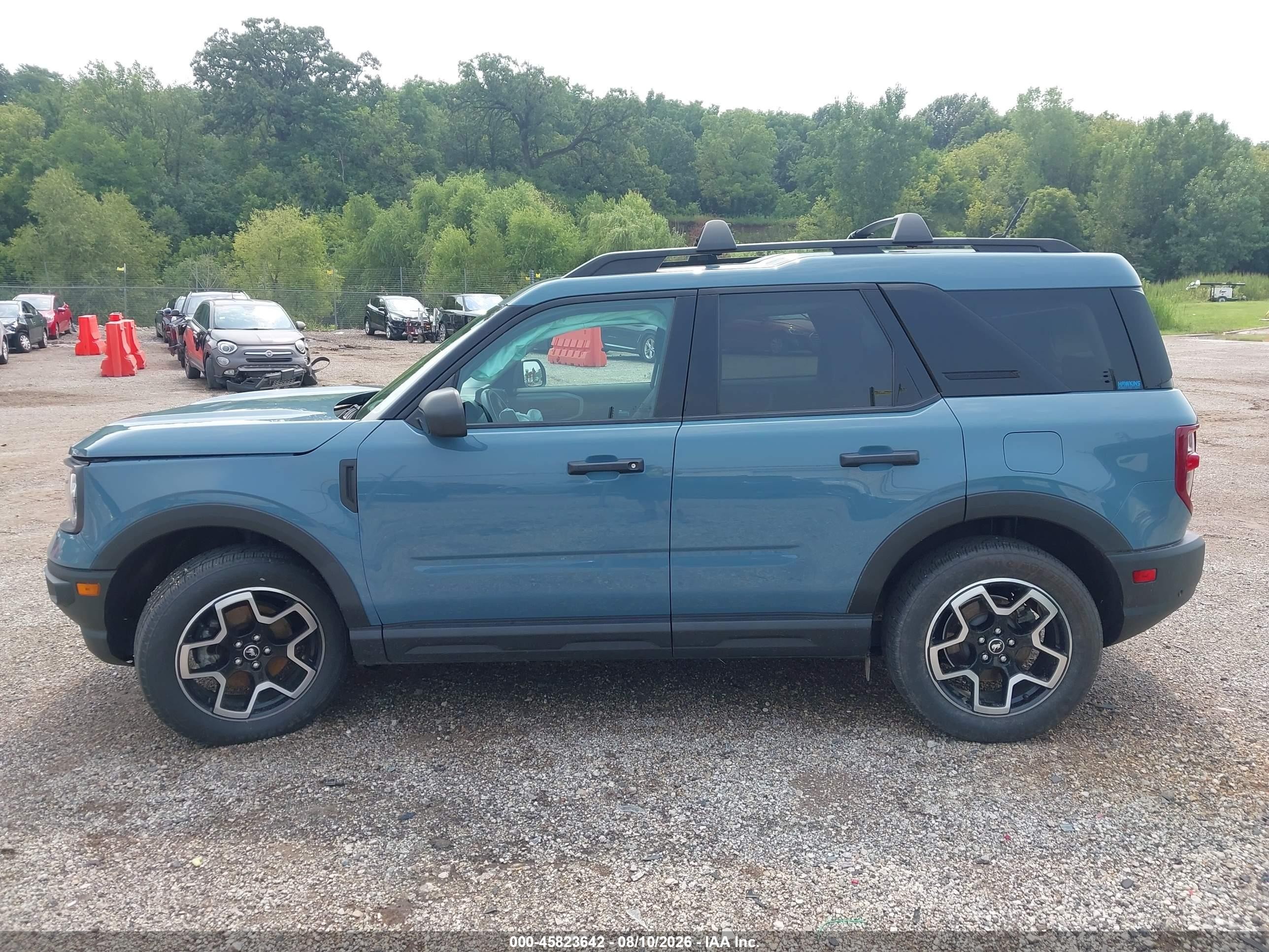 2022 Ford Bronco Sport Big Bend Light Blue vin: 3FMCR9B69NRD15908