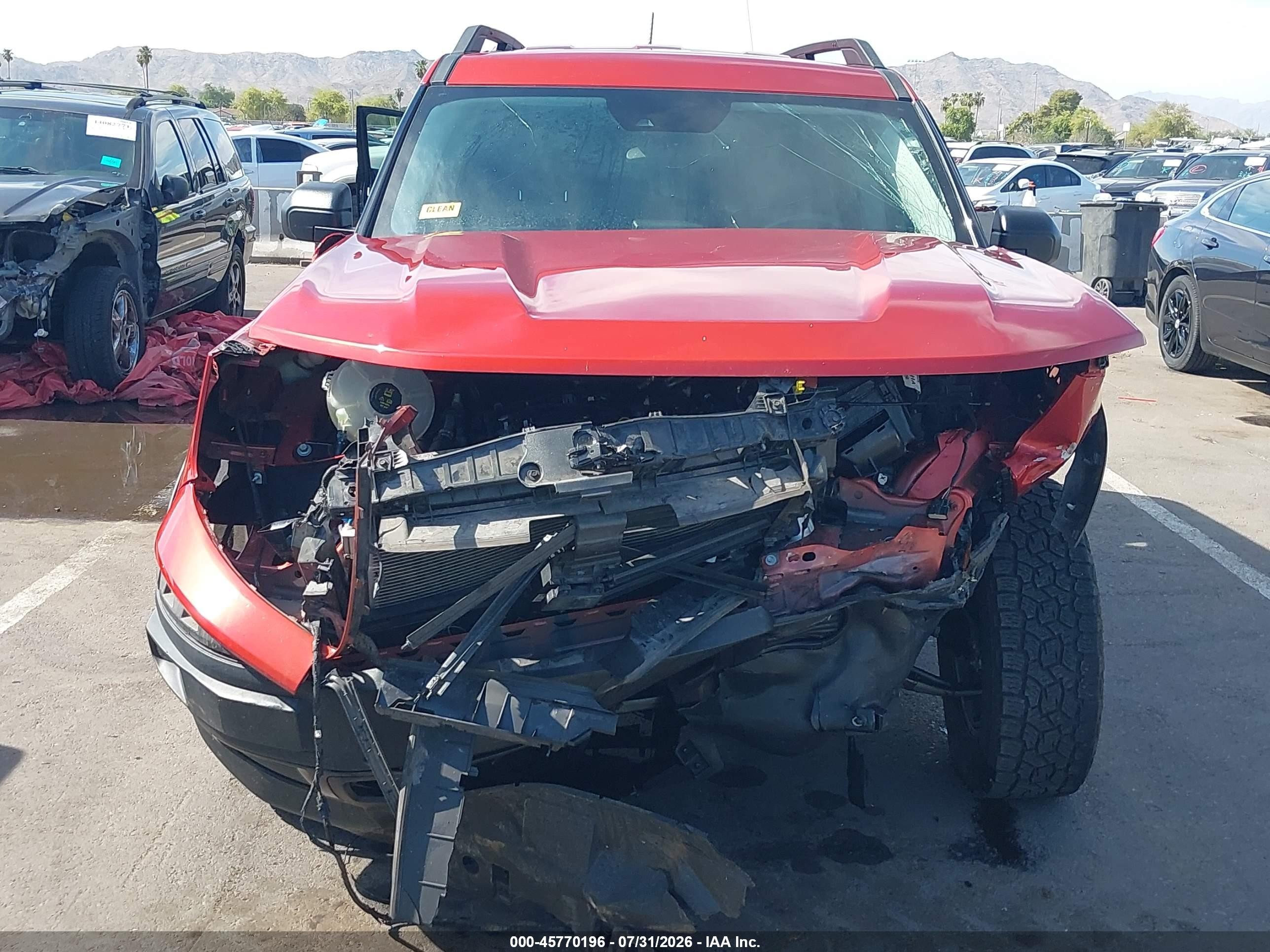 2022 Ford Bronco Sport Big Bend Red vin: 3FMCR9B69NRE06984