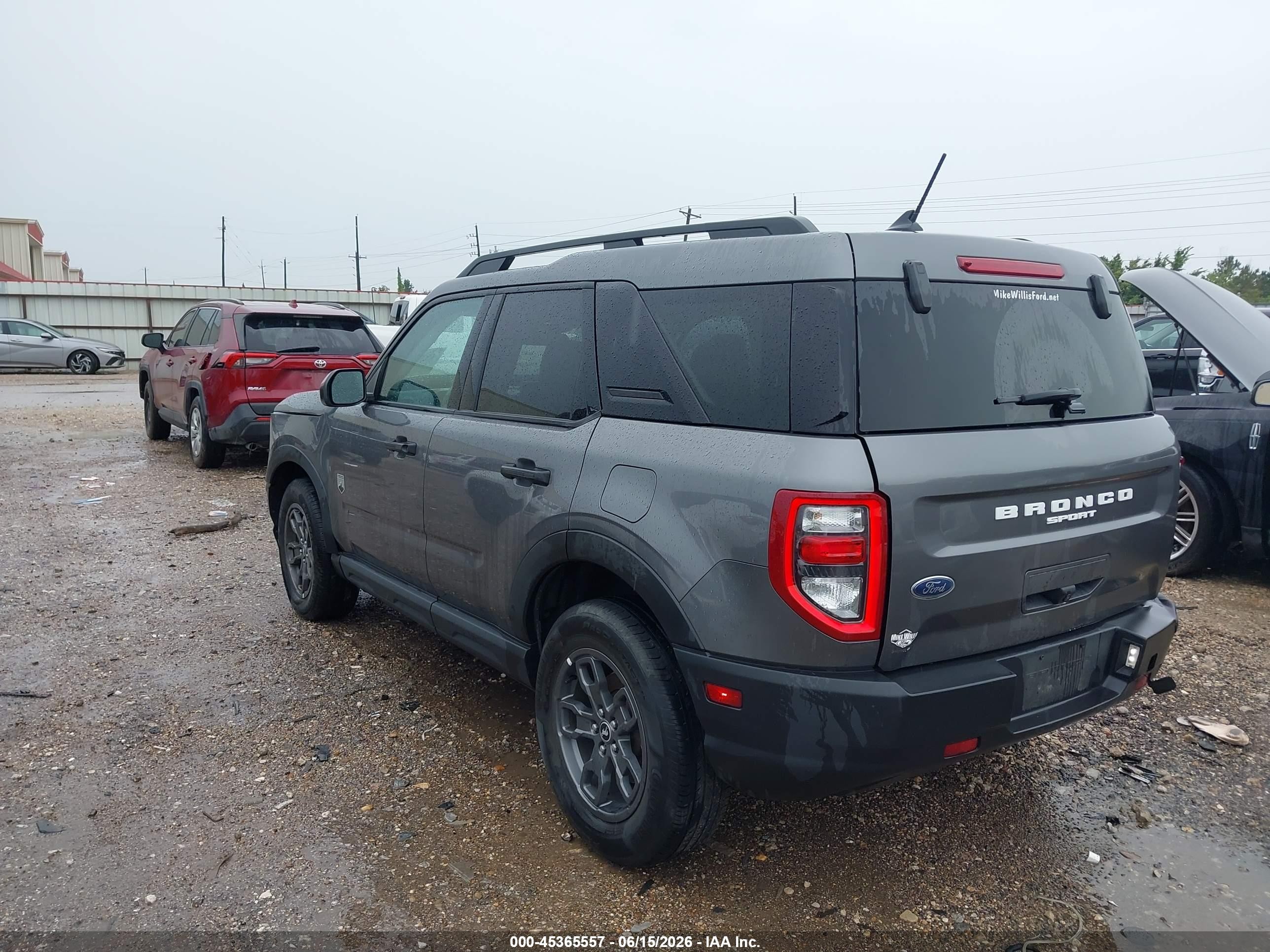 2023 Ford Bronco Sport Big Bend Gray vin: 3FMCR9B69PRD70202