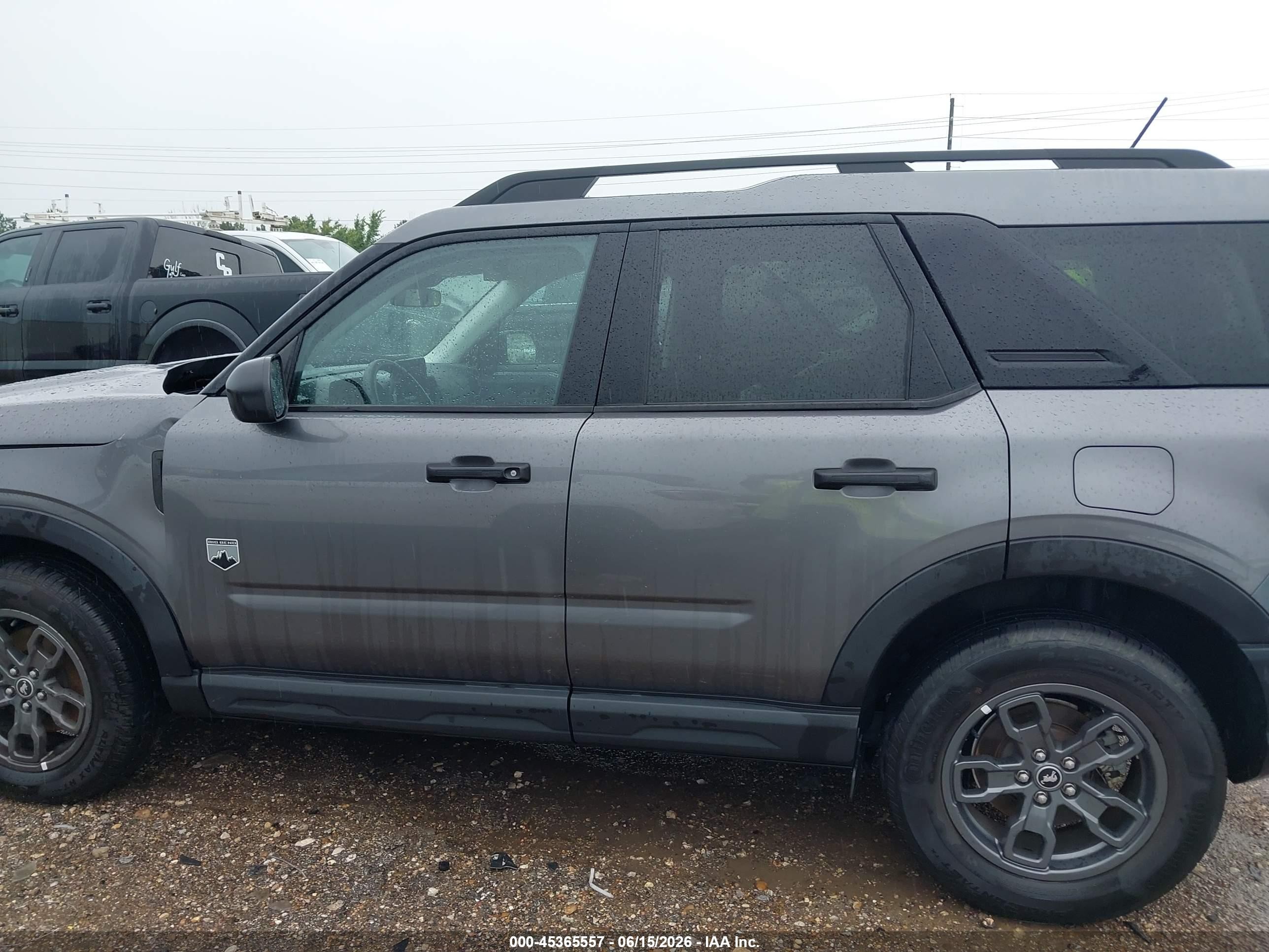 2023 Ford Bronco Sport Big Bend Gray vin: 3FMCR9B69PRD70202