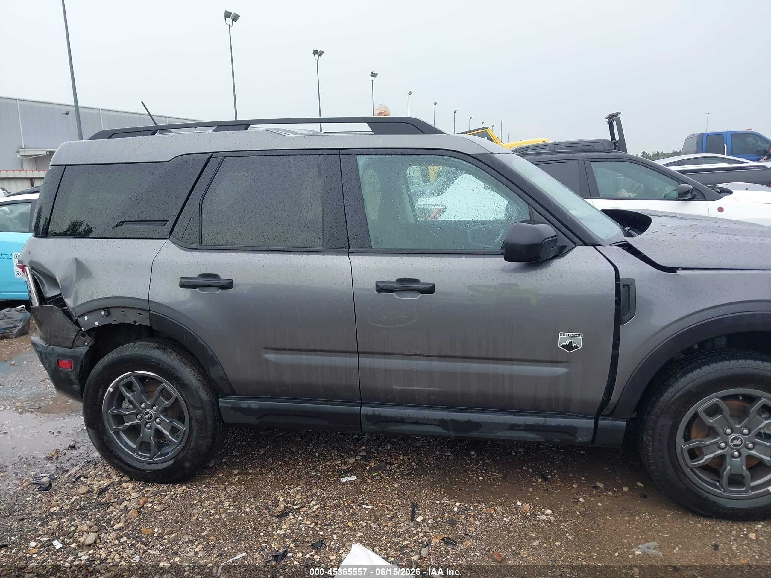 2023 Ford Bronco Sport Big Bend Gray vin: 3FMCR9B69PRD70202