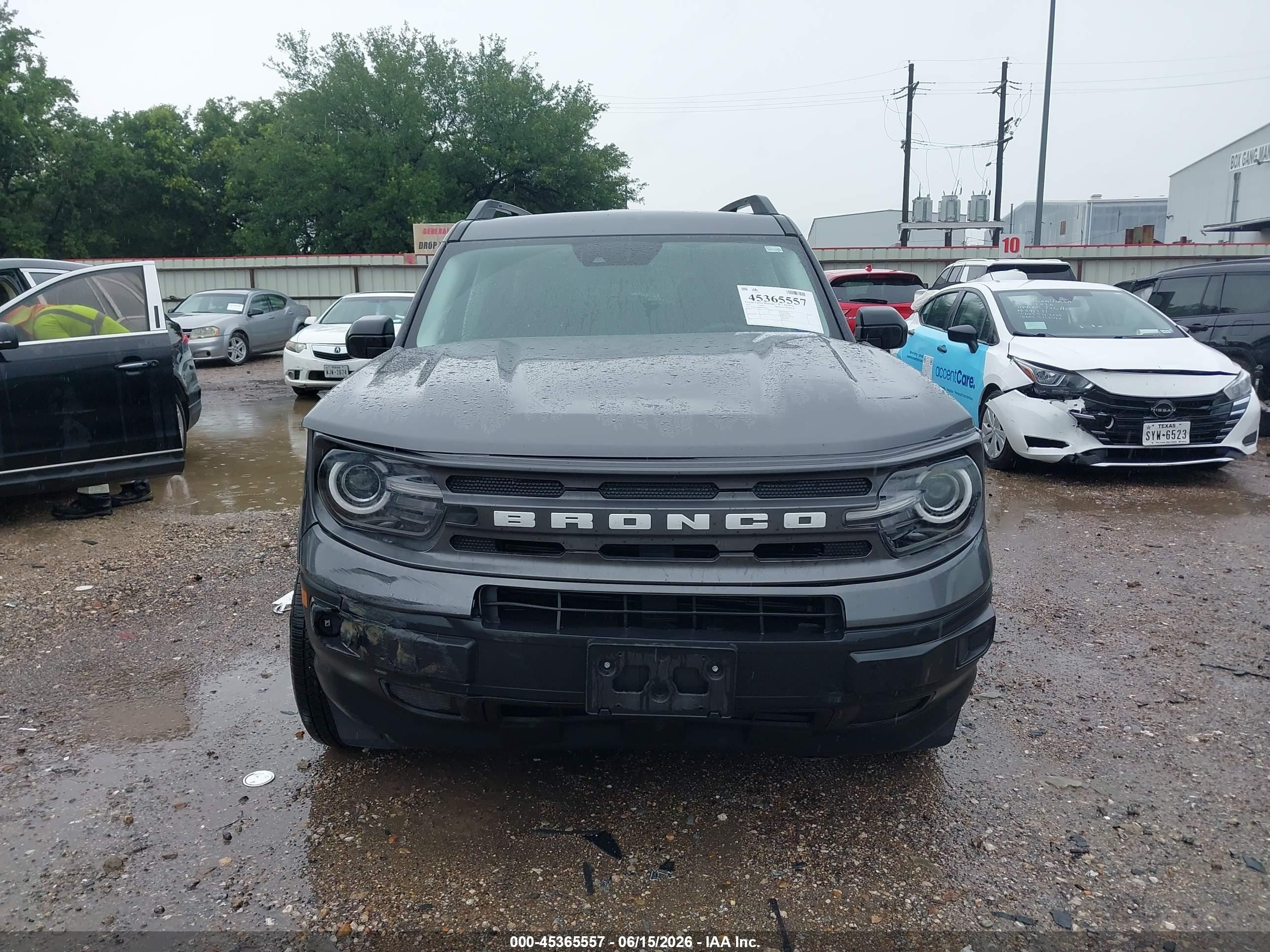 2023 Ford Bronco Sport Big Bend Gray vin: 3FMCR9B69PRD70202