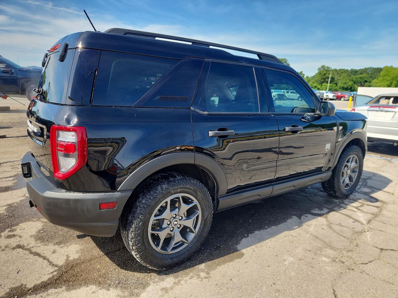 2021 Ford Bronco Sport Big Bend Черный vin: 3FMCR9B6XMRA49300