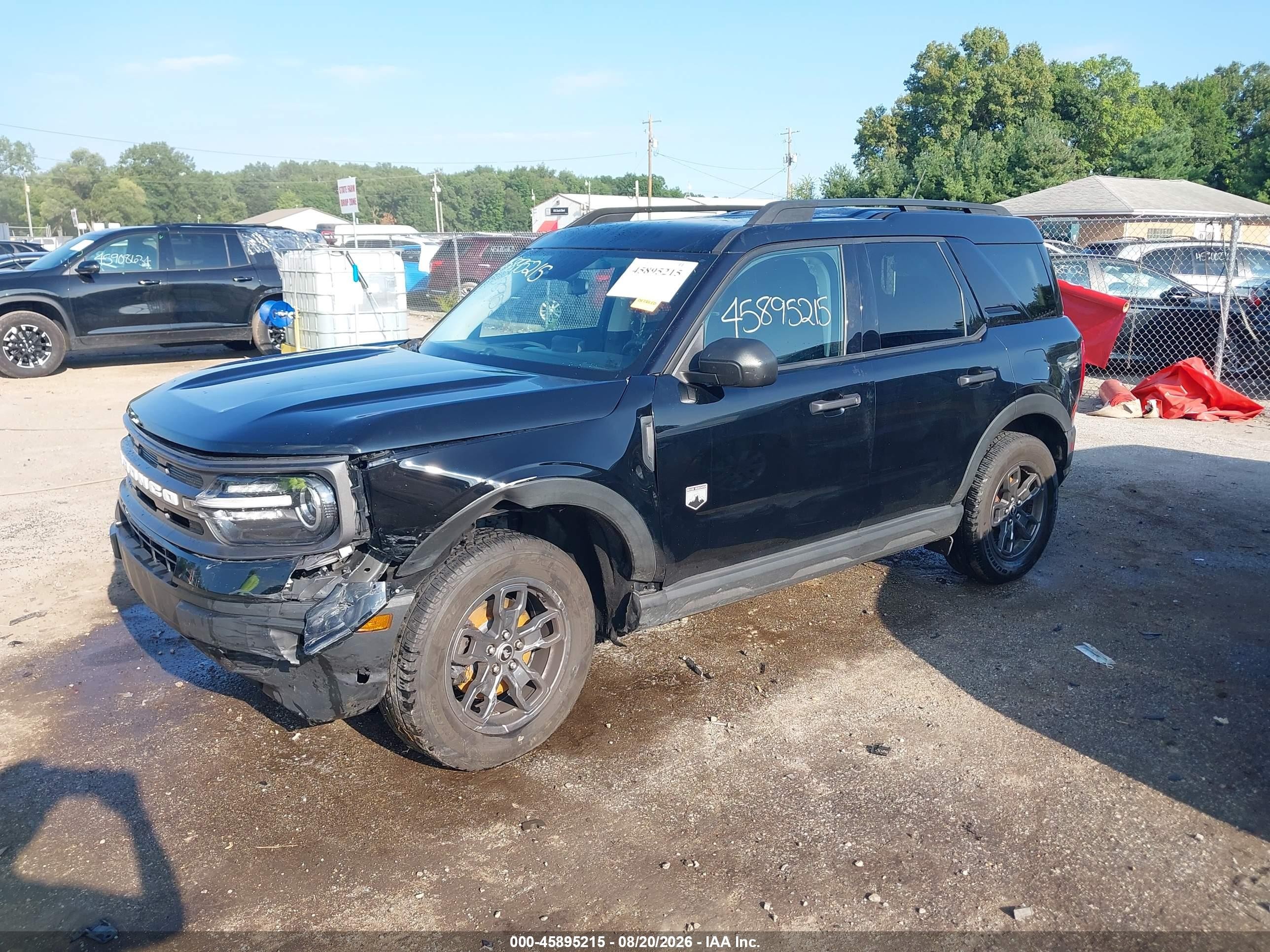 2021 Ford Bronco Sport Big Bend Black vin: 3FMCR9B6XMRA71796