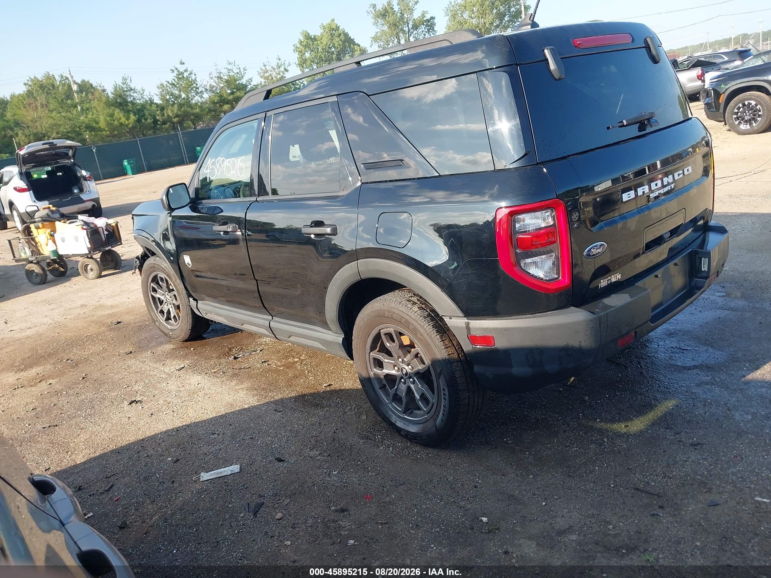 2021 Ford Bronco Sport Big Bend Black vin: 3FMCR9B6XMRA71796