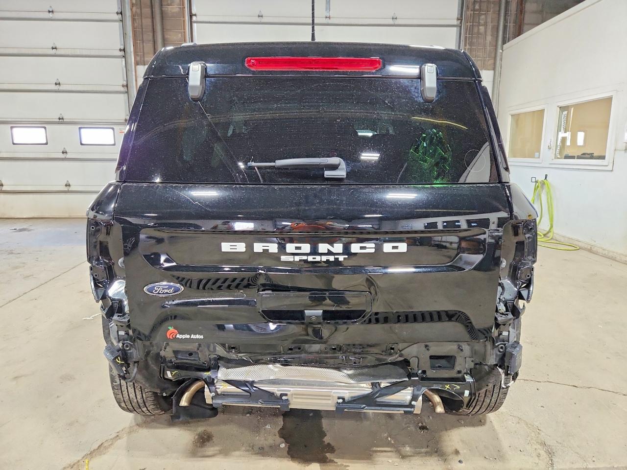 2024 Ford Bronco Sport Big Bend Черный vin: 3FMCR9B6XRRE07129