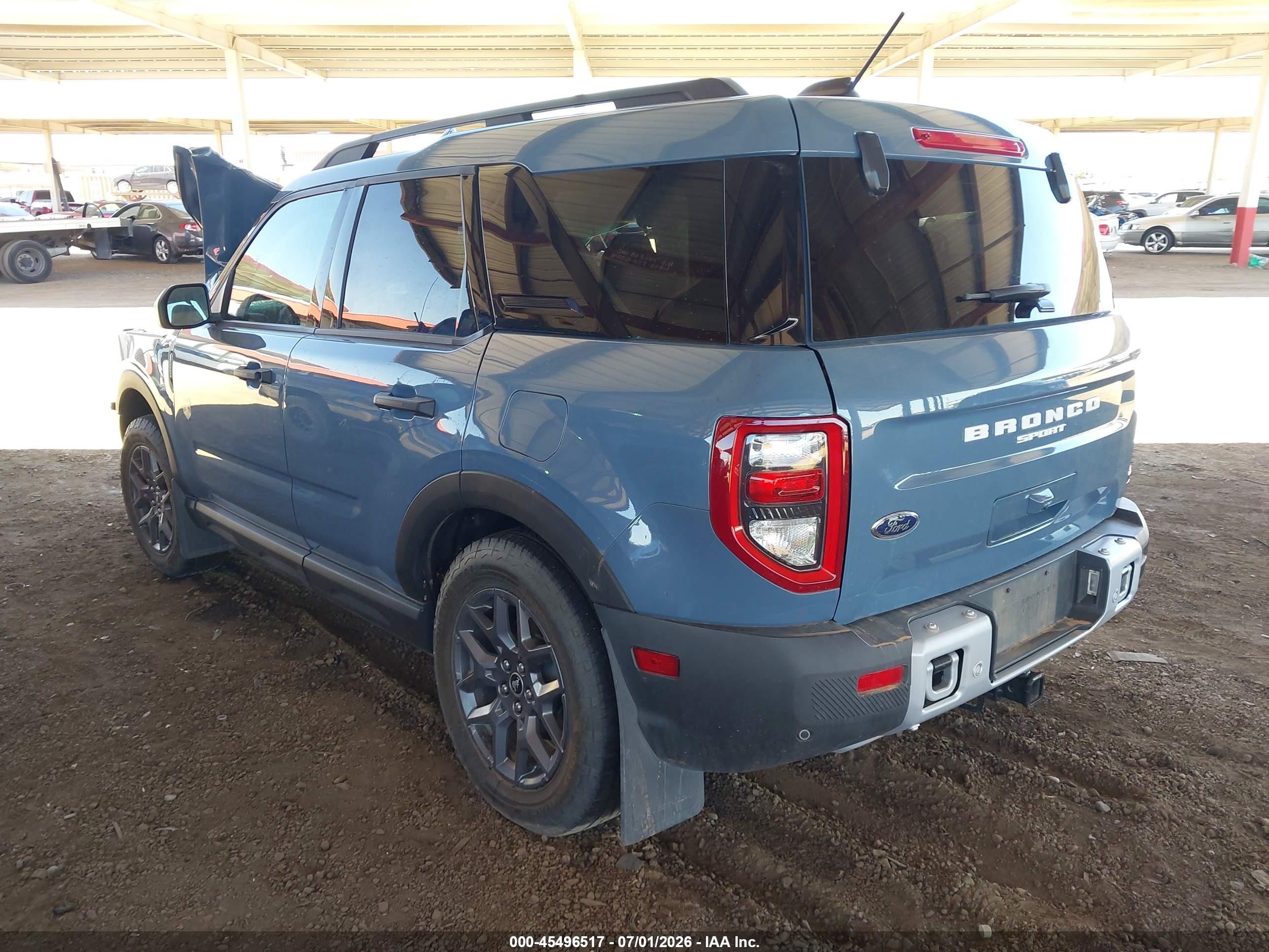 2025 Ford Bronco Sport Big Bend Gray vin: 3FMCR9BNXSRE14255