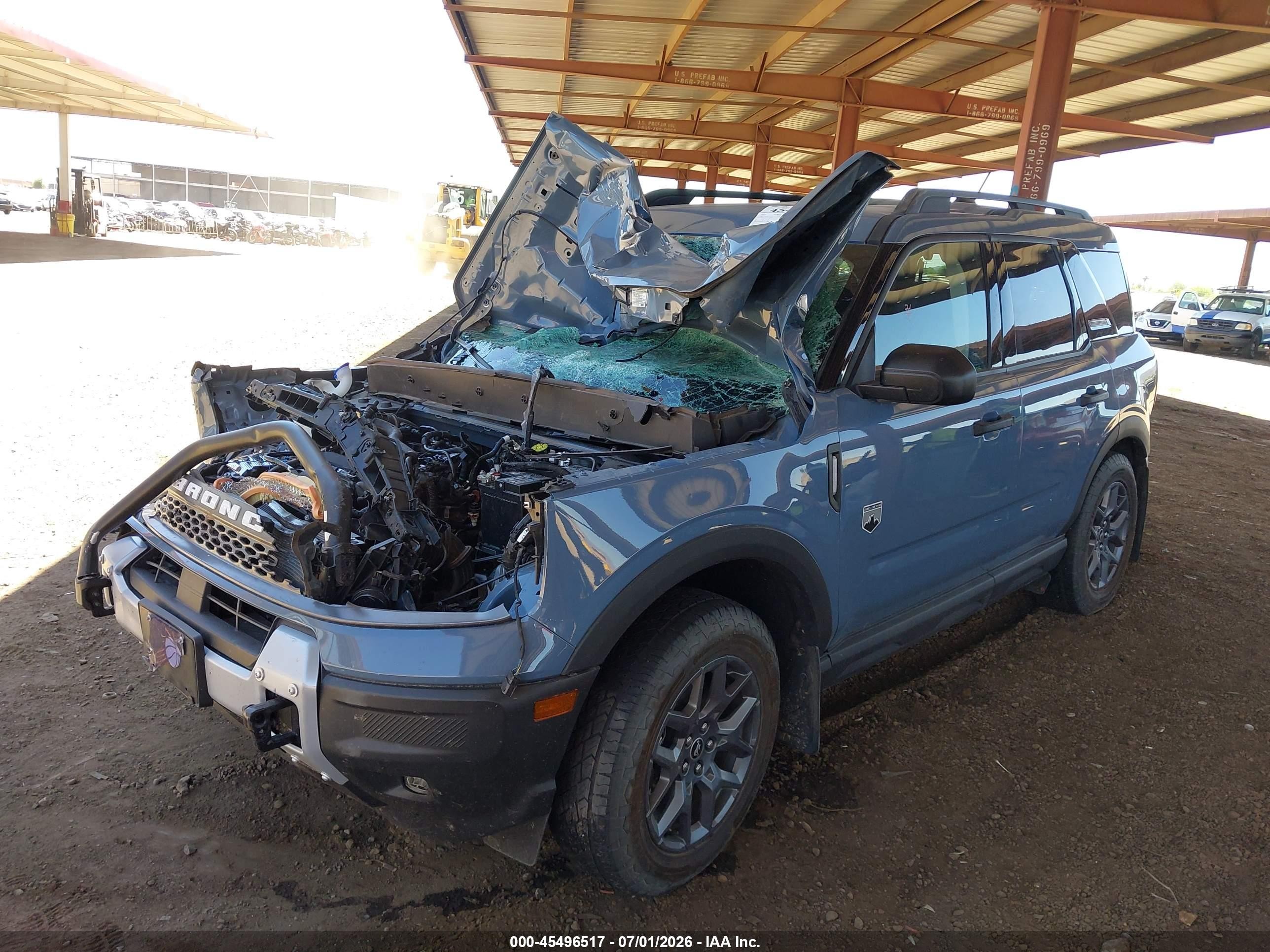 2025 Ford Bronco Sport Big Bend Gray vin: 3FMCR9BNXSRE14255
