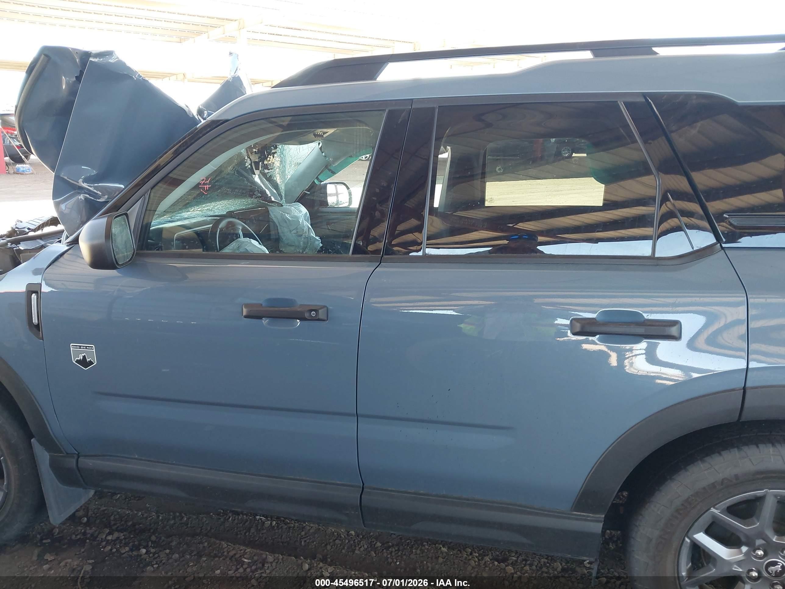 2025 Ford Bronco Sport Big Bend Gray vin: 3FMCR9BNXSRE14255