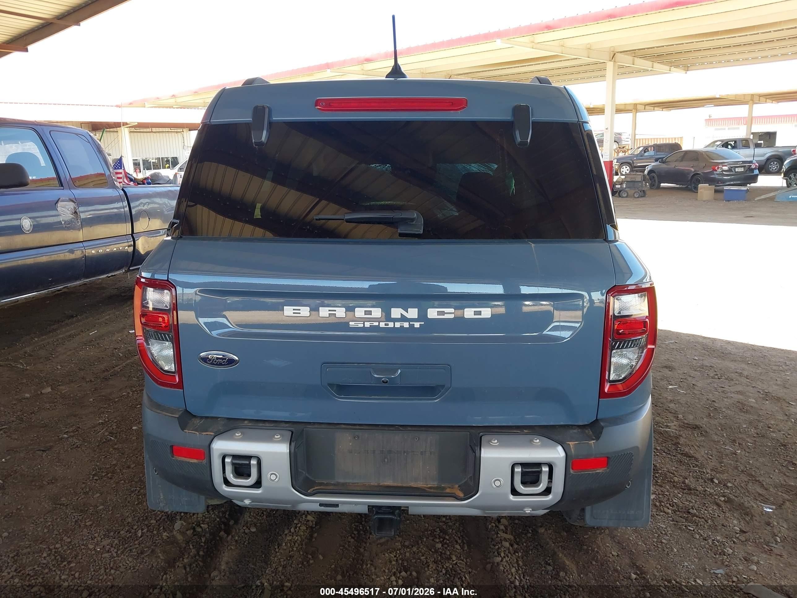 2025 Ford Bronco Sport Big Bend Gray vin: 3FMCR9BNXSRE14255