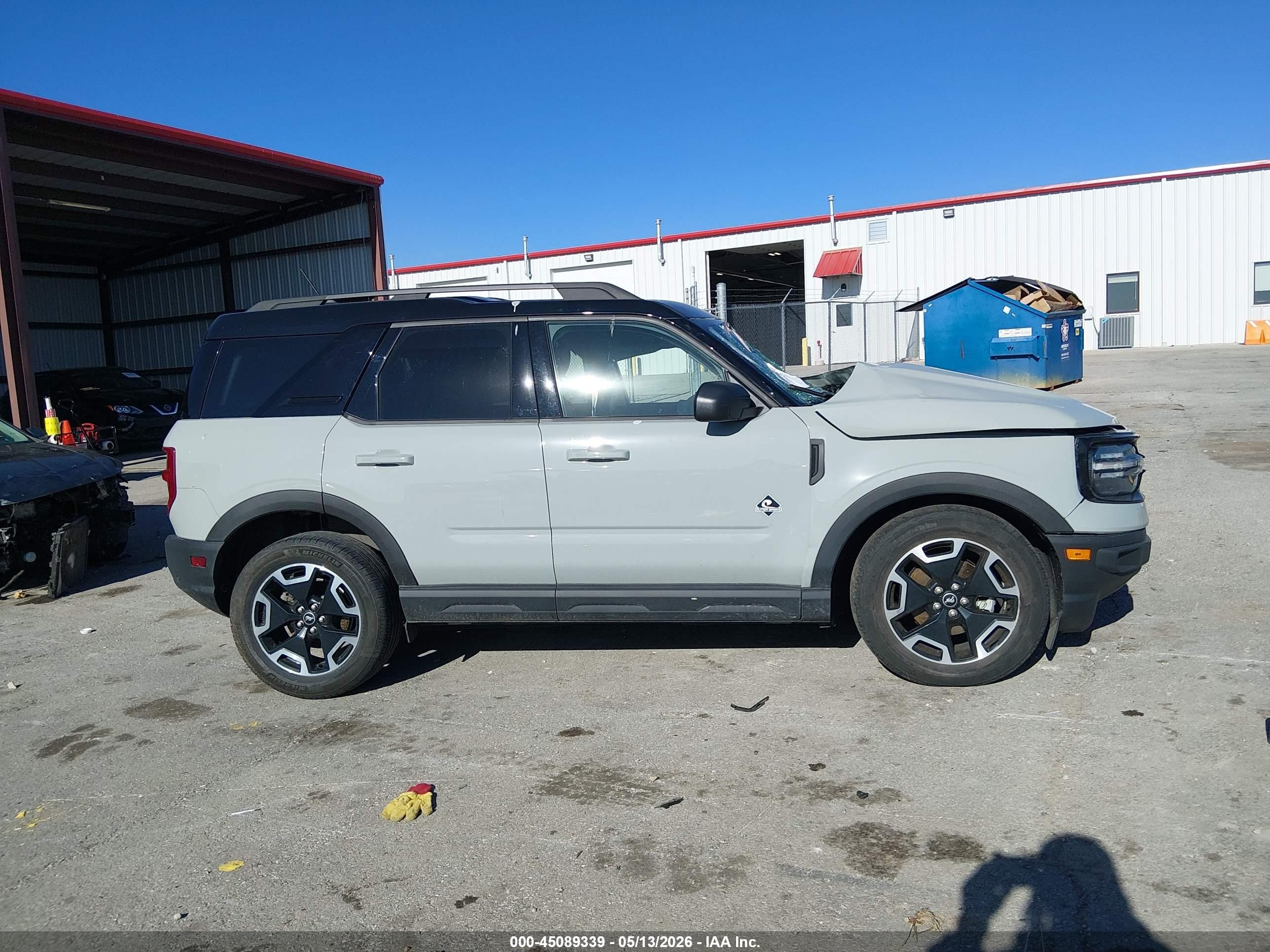 2021 Ford Bronco Sport Outer Banks Green vin: 3FMCR9C63MRB07567