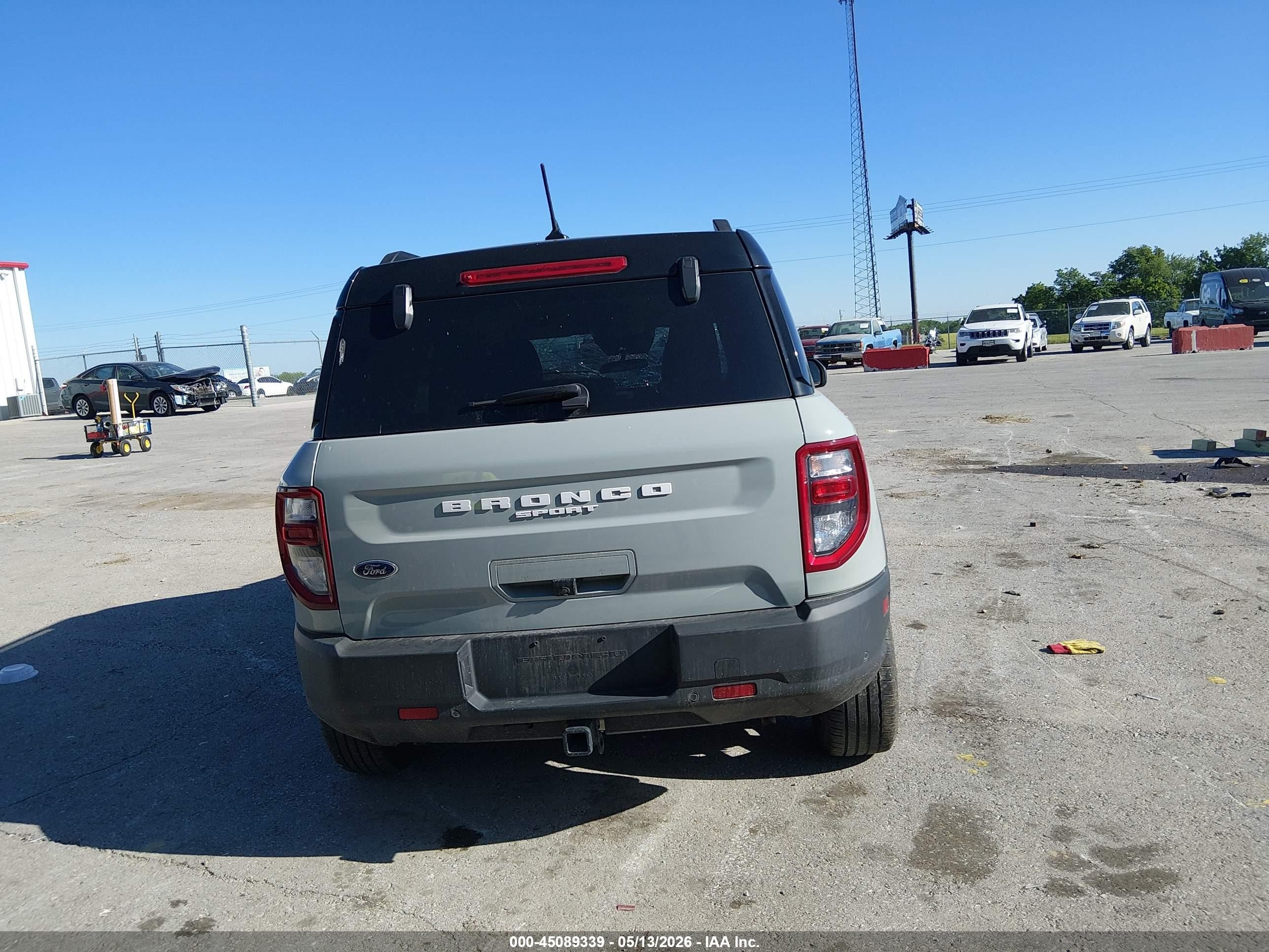 2021 Ford Bronco Sport Outer Banks Green vin: 3FMCR9C63MRB07567