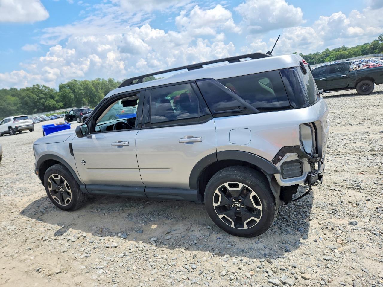 2023 Ford Bronco Sport Outer Banks Silver vin: 3FMCR9C63PRD69691