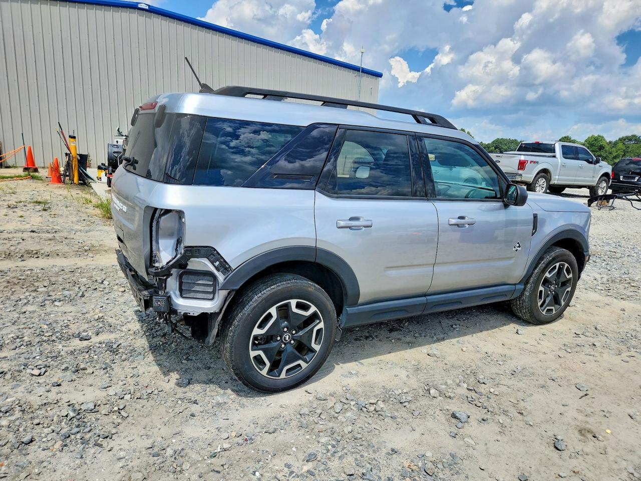 2023 Ford Bronco Sport Outer Banks Silver vin: 3FMCR9C63PRD69691