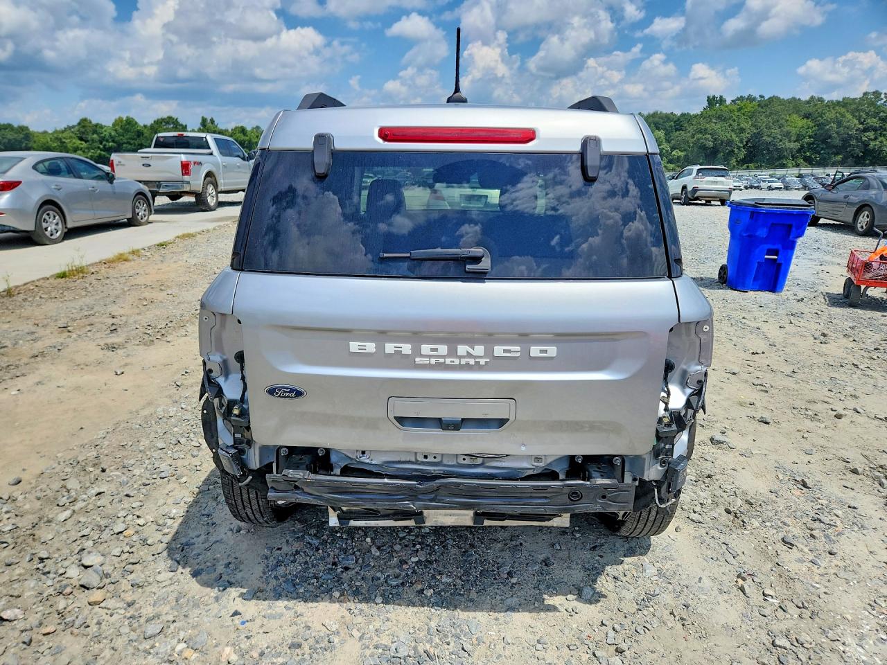 2023 Ford Bronco Sport Outer Banks Silver vin: 3FMCR9C63PRD69691