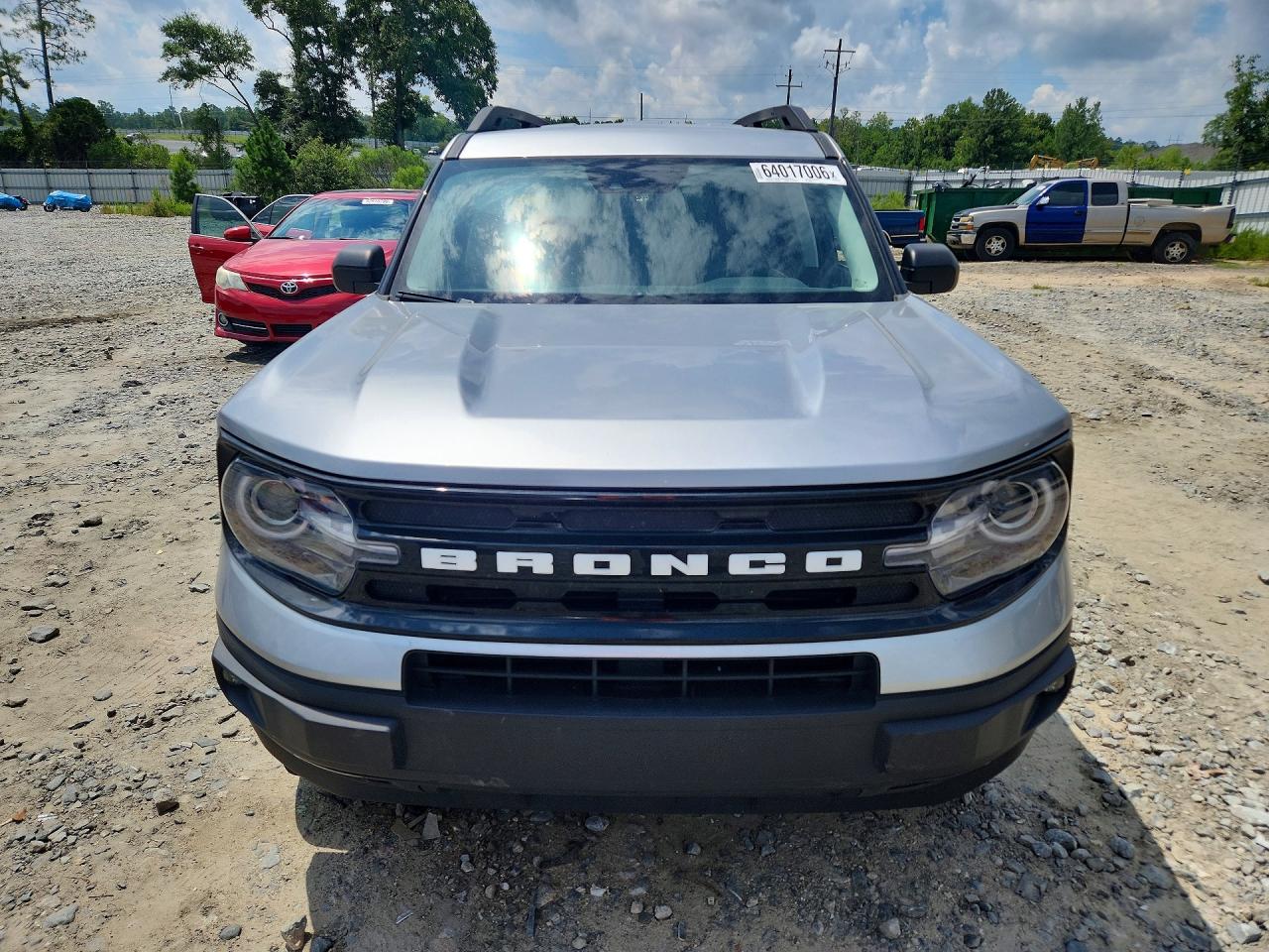 2023 Ford Bronco Sport Outer Banks Silver vin: 3FMCR9C63PRD69691