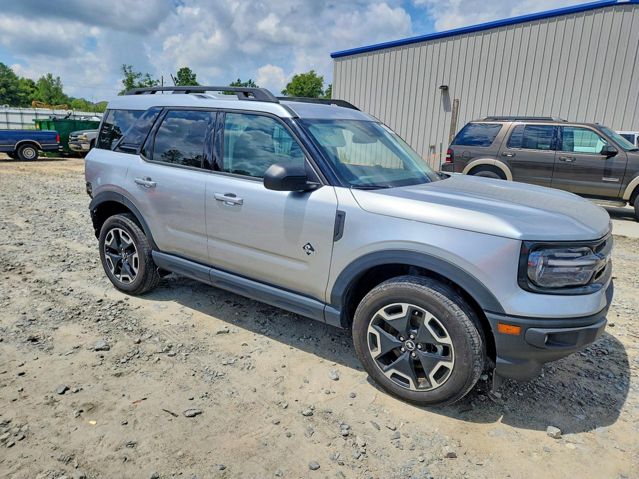 2023 Ford Bronco Sport Outer Banks Silver vin: 3FMCR9C63PRD69691