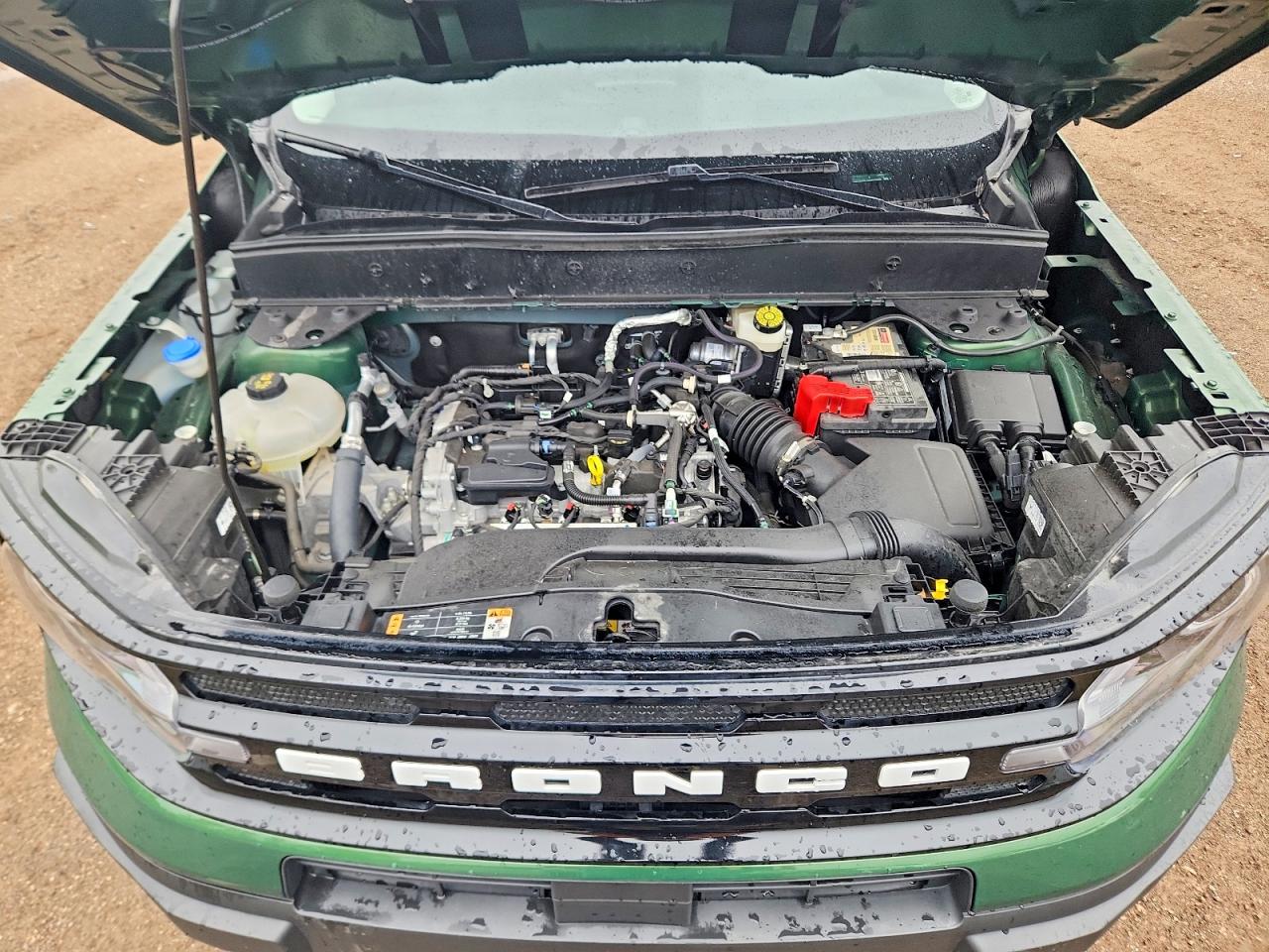 2024 Ford Bronco Sport Outer Banks Green vin: 3FMCR9C64RRF27006