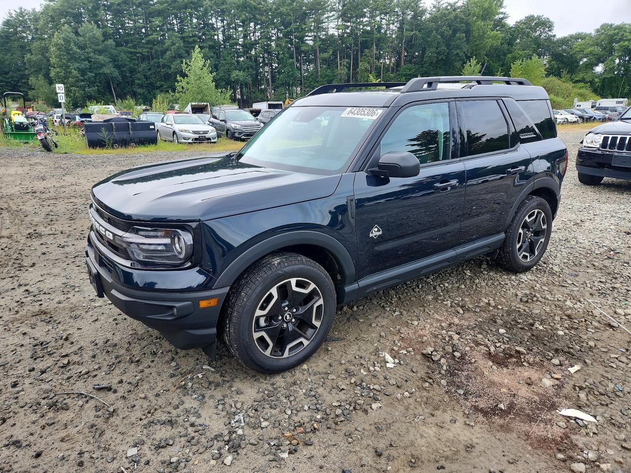 2023 Ford Bronco Sport Outer Banks Blue vin: 3FMCR9C66PRD21067