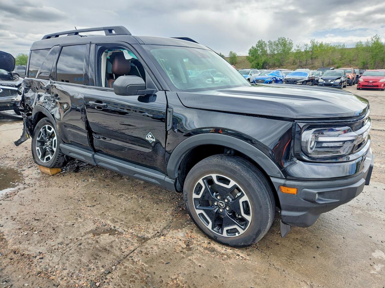 2023 Ford Bronco Sport Outer Banks Black vin: 3FMCR9C66PRD46518
