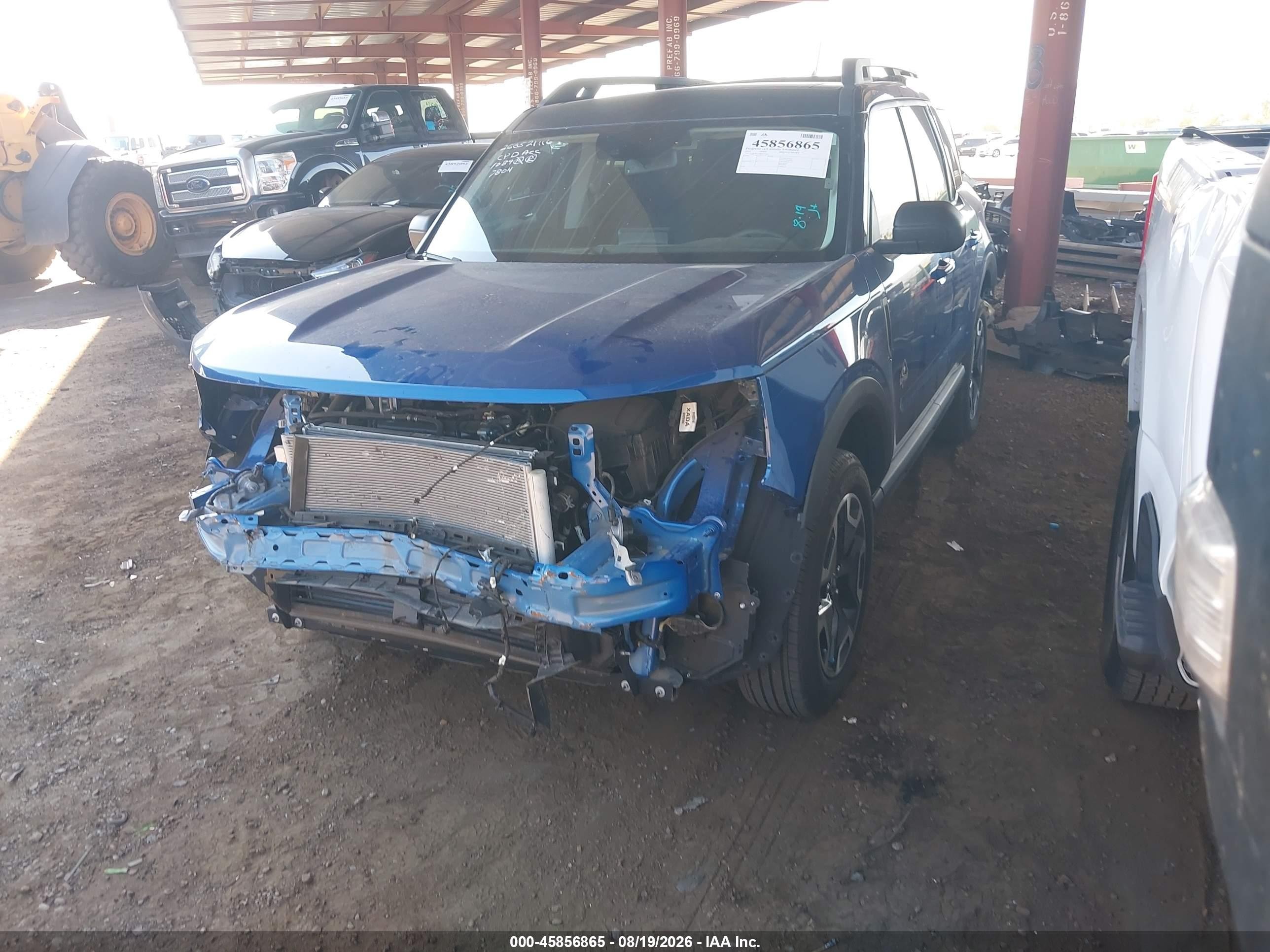 2024 Ford Bronco Sport Outer Banks Blue vin: 3FMCR9C69RRF07804