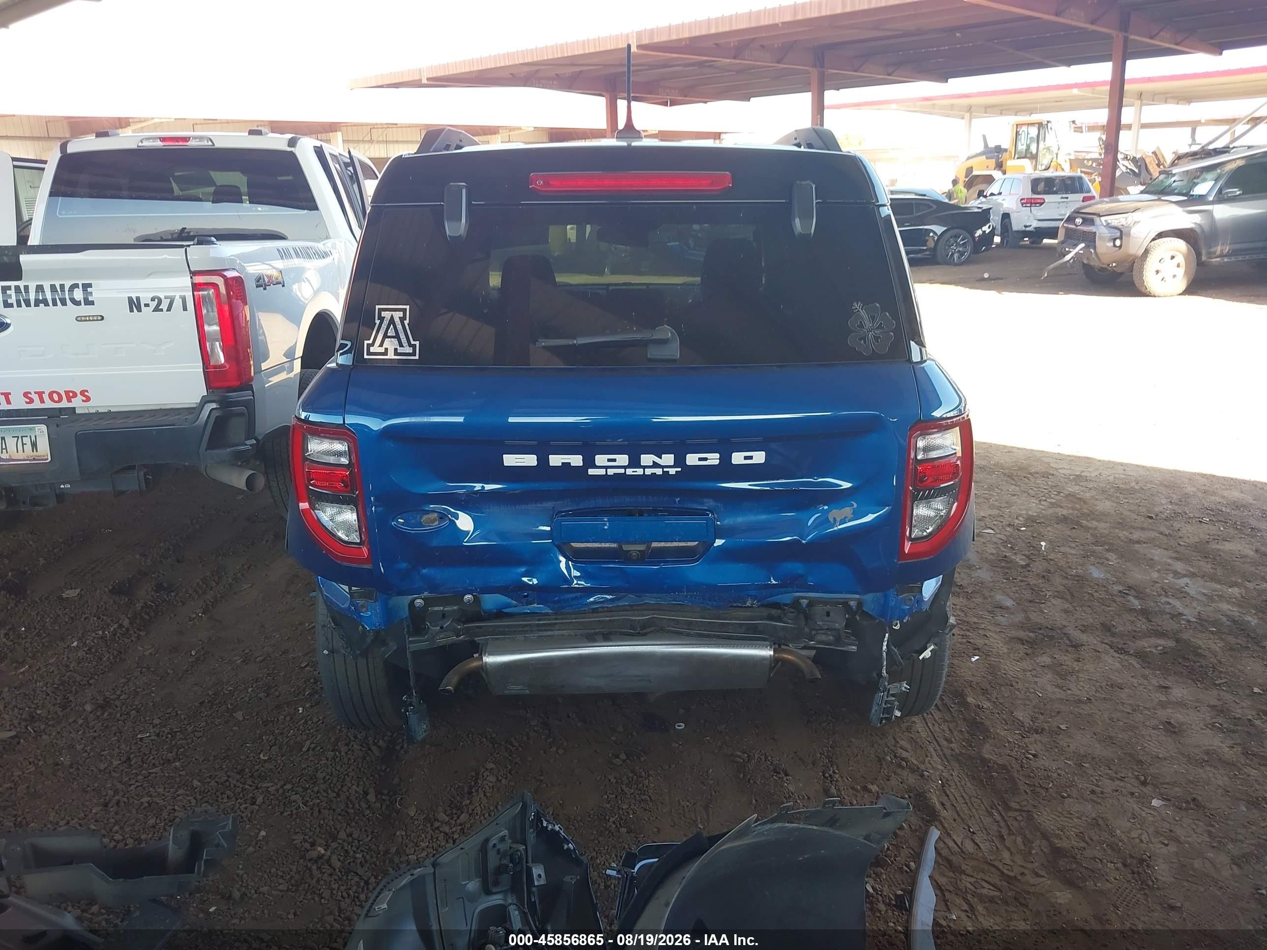 2024 Ford Bronco Sport Outer Banks Blue vin: 3FMCR9C69RRF07804
